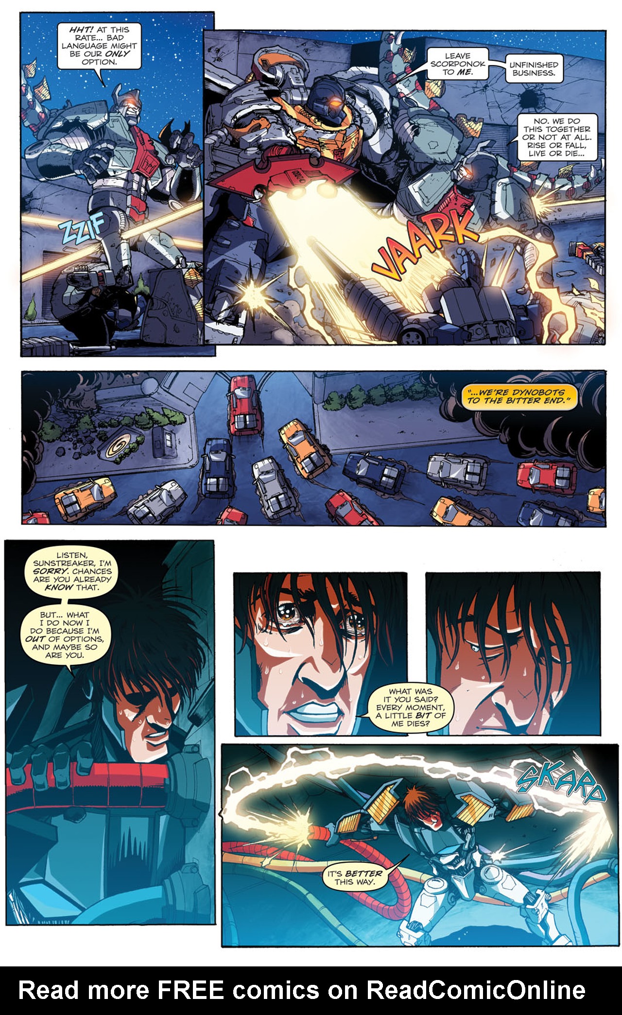 Read online The Transformers: Maximum Dinobots comic -  Issue #4 - 22