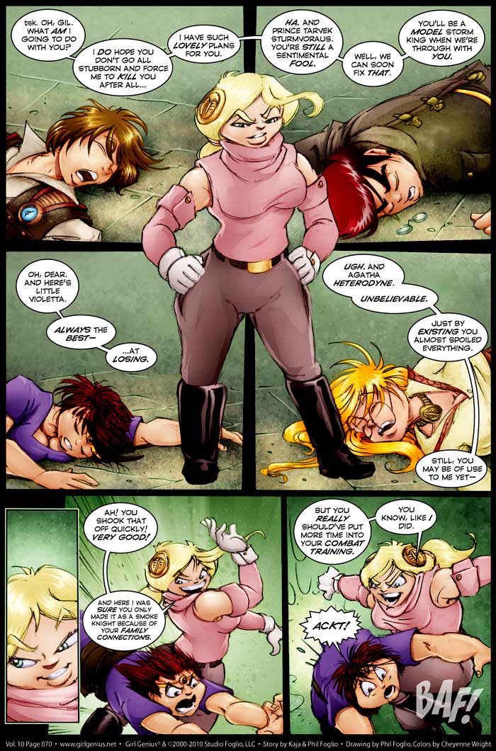 Read online Girl Genius (2002) comic -  Issue #10 - 71
