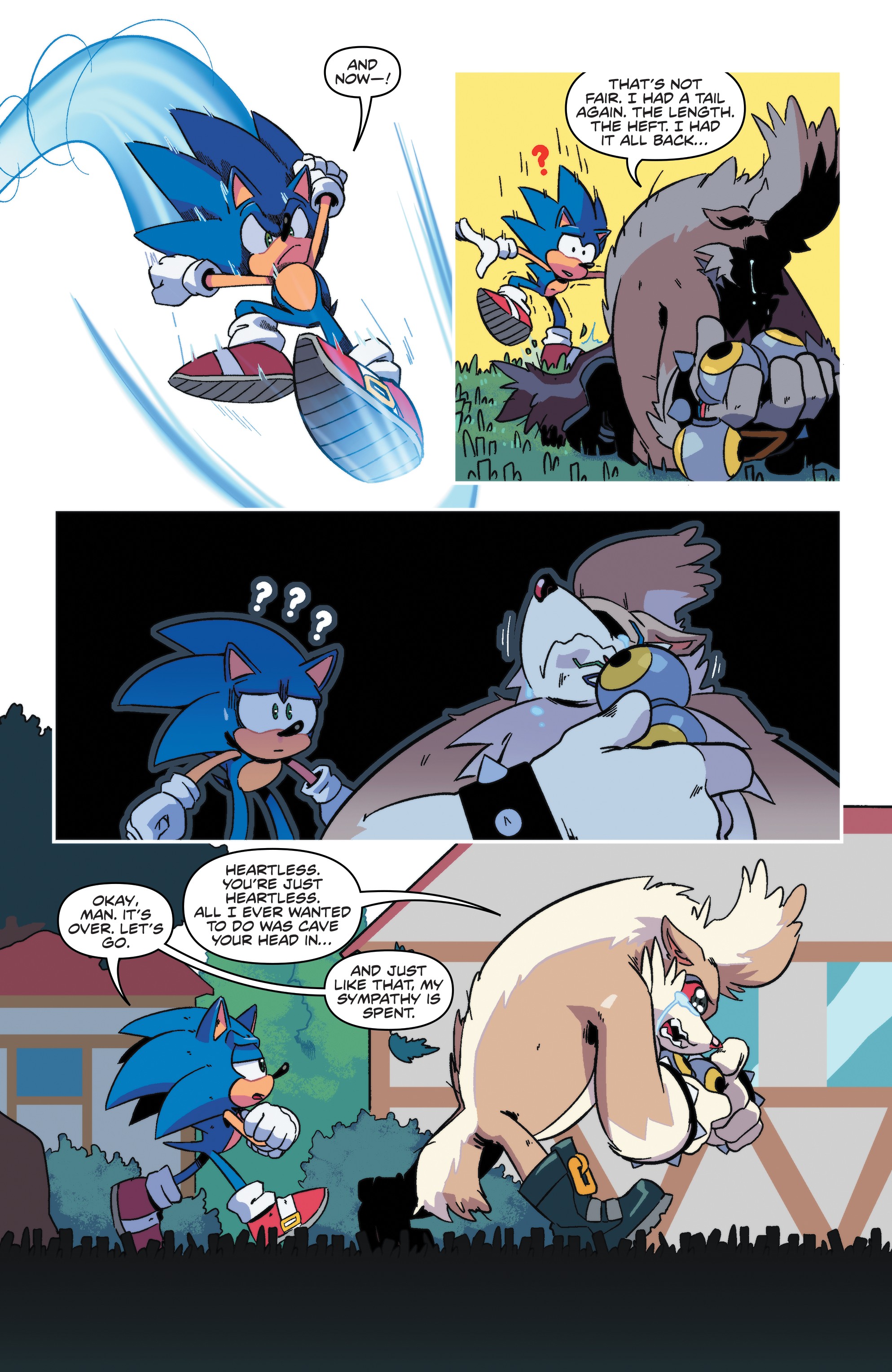 Read online Sonic the Hedgehog (2018) comic -  Issue #13 - 25