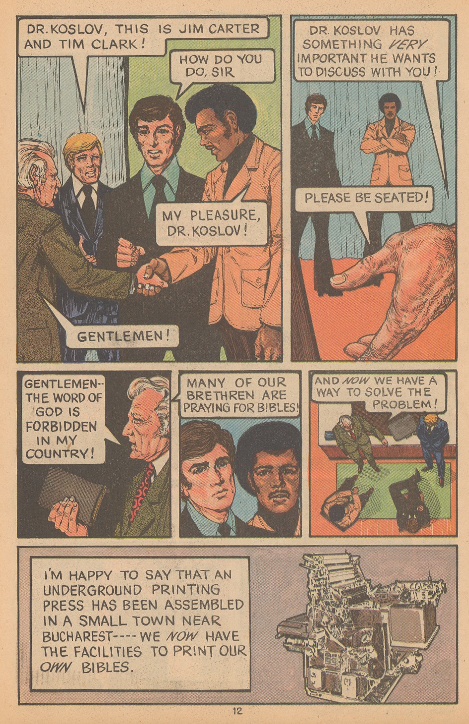 Read online The Crusaders (1974) comic -  Issue #1 - 14