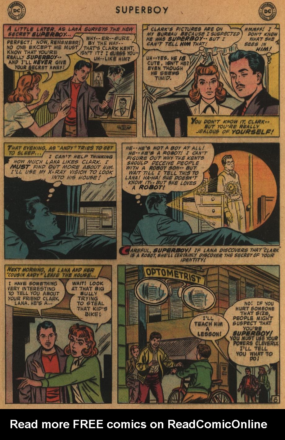 Read online Superboy (1949) comic -  Issue #63 - 27