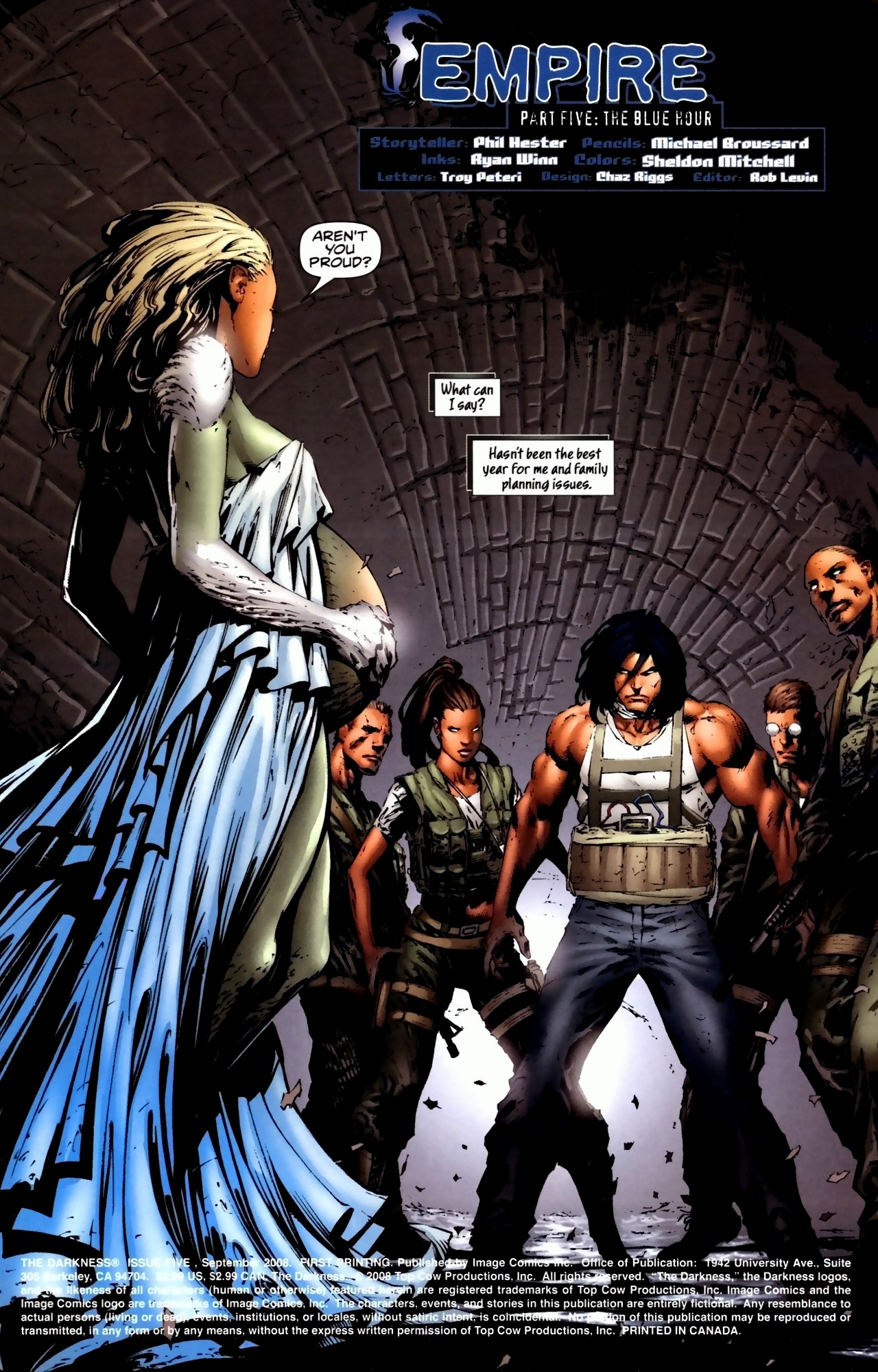 Read online The Darkness (2007) comic -  Issue #5 - 4