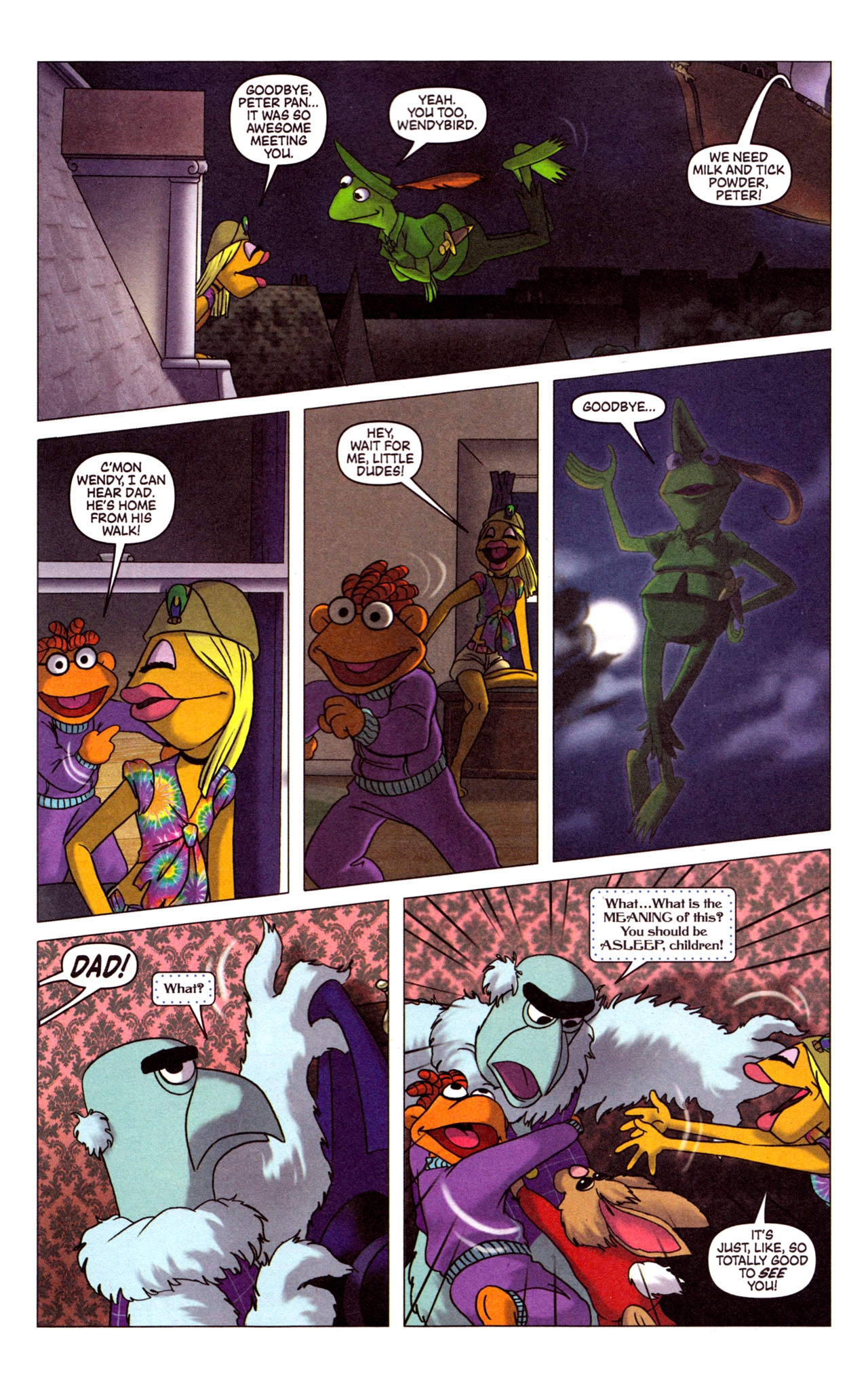 Read online Muppet Peter Pan comic -  Issue #4 - 23