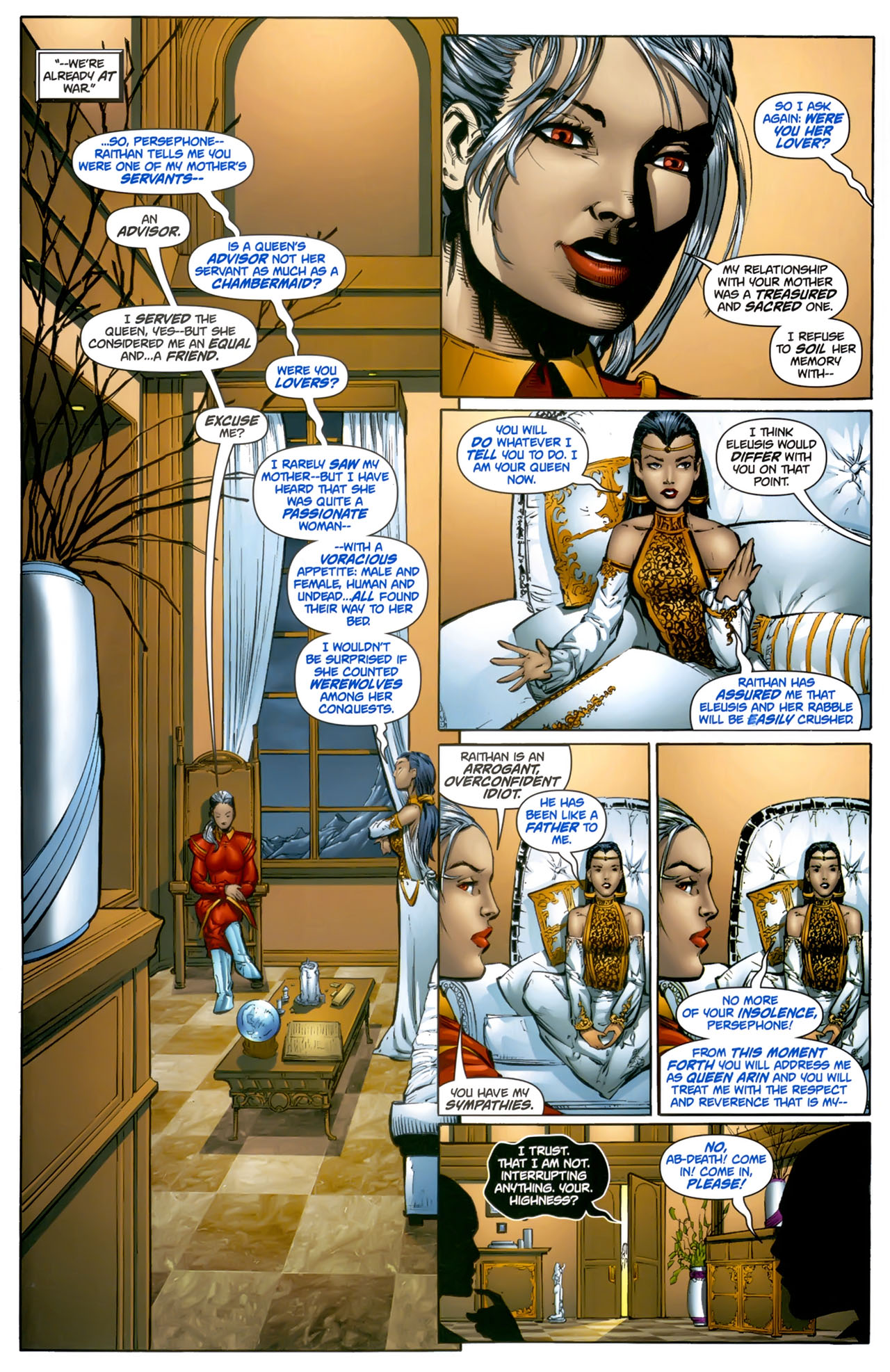 Read online Wetworks (2006) comic -  Issue #14 - 14