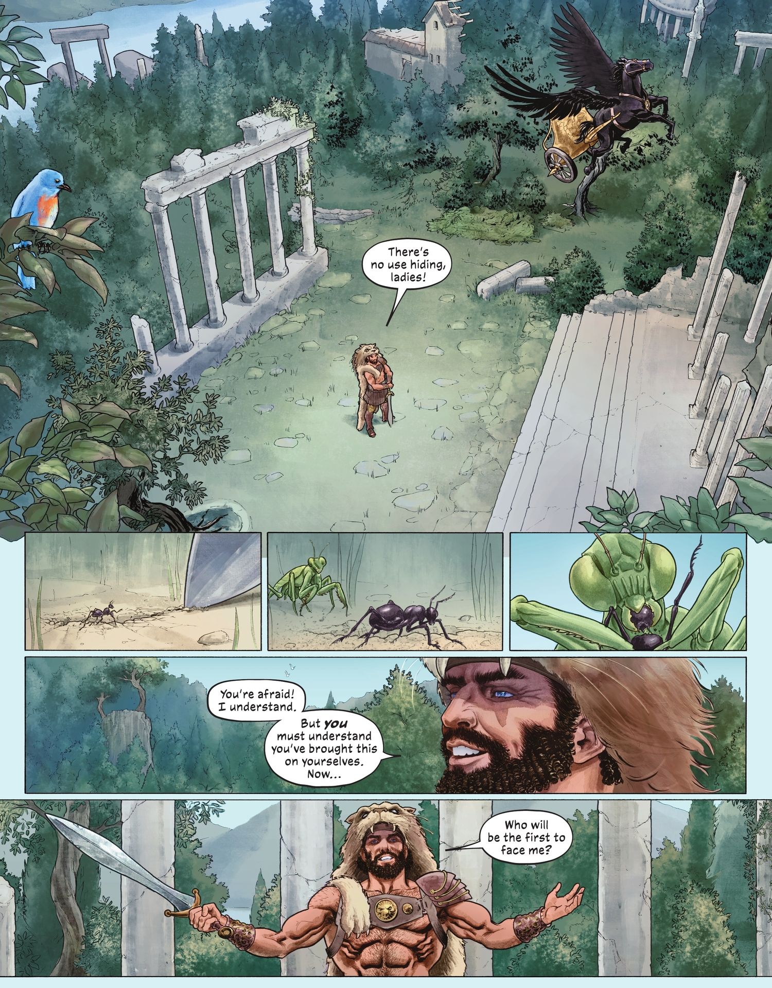 Read online Wonder Woman Historia: The Amazons comic -  Issue #3 - 14