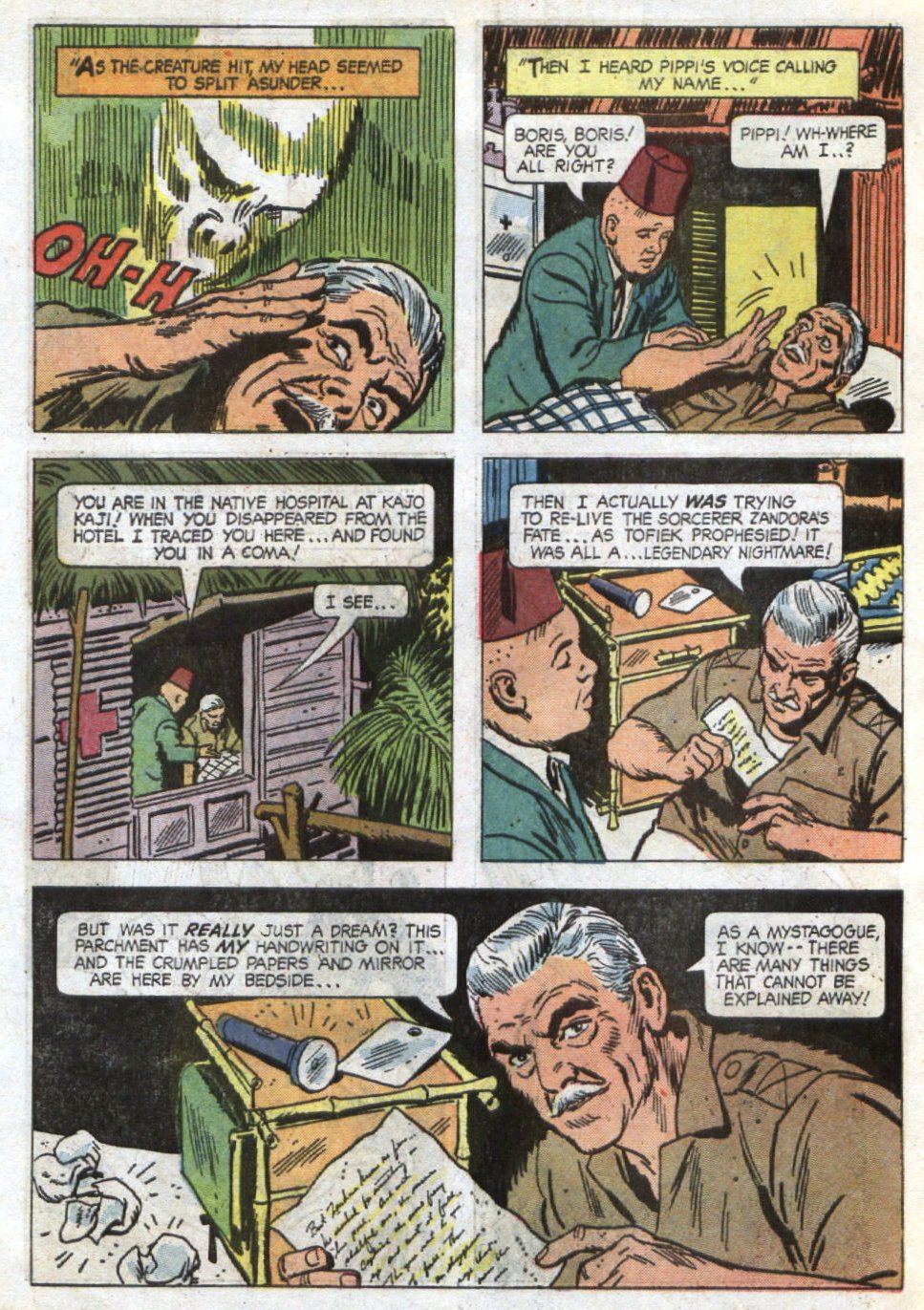 Read online Boris Karloff Tales of Mystery comic -  Issue #8 - 34