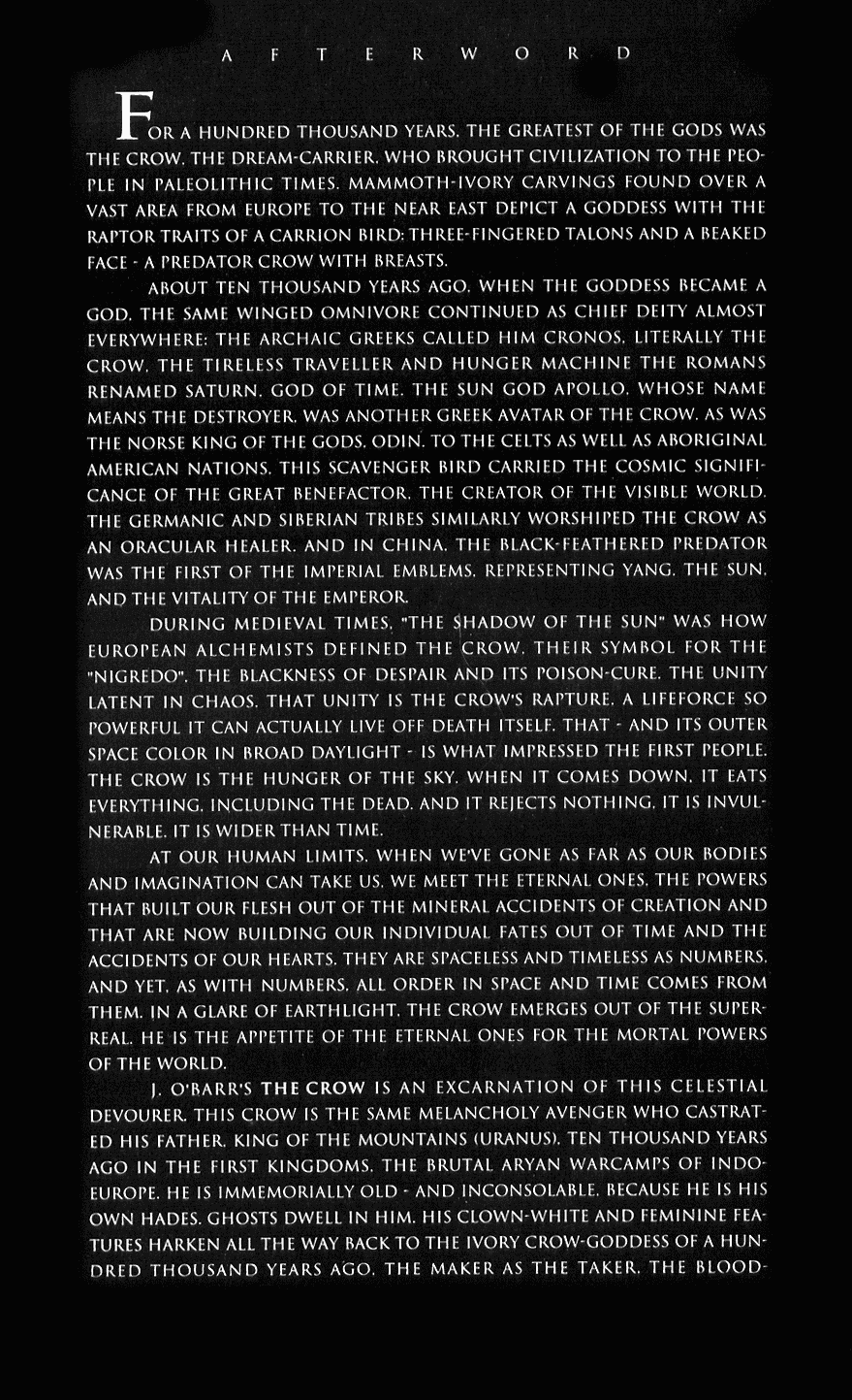 Read online The Crow (1989) comic -  Issue # TPB - 216