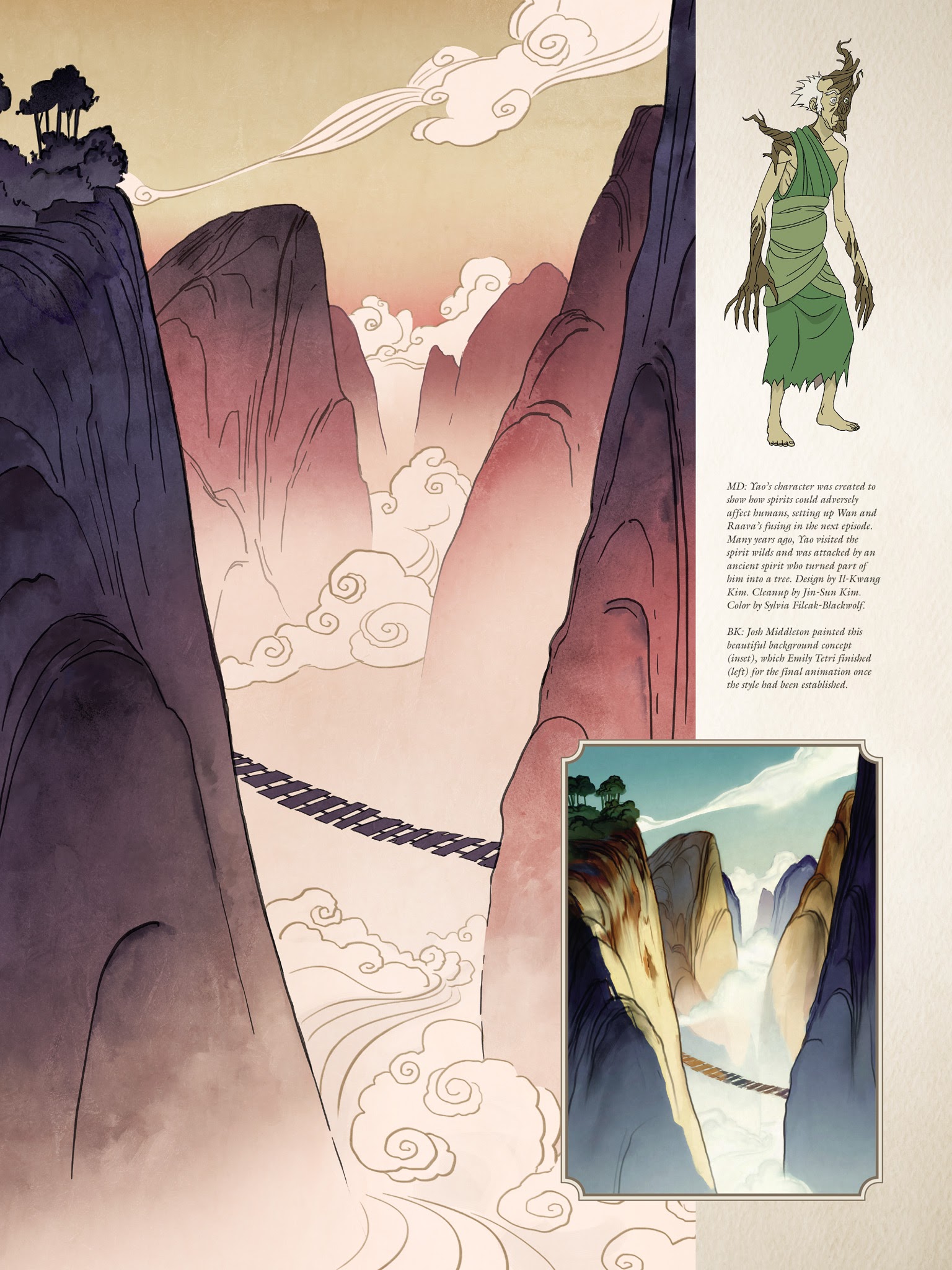 Read online The Legend of Korra: The Art of the Animated Series comic -  Issue # TPB 2 - 90