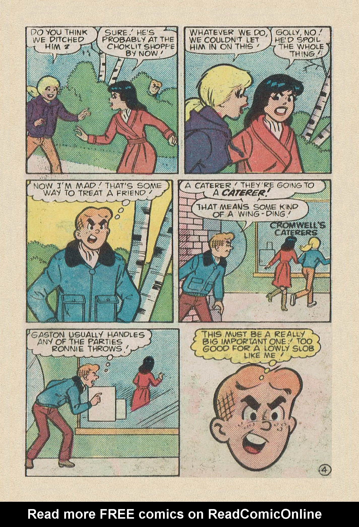 Read online Archie...Archie Andrews, Where Are You? Digest Magazine comic -  Issue #49 - 126