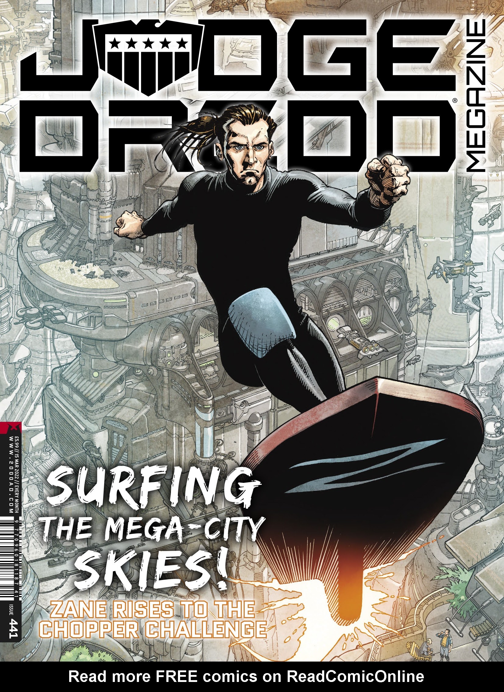 Read online Judge Dredd Megazine (Vol. 5) comic -  Issue #441 - 1