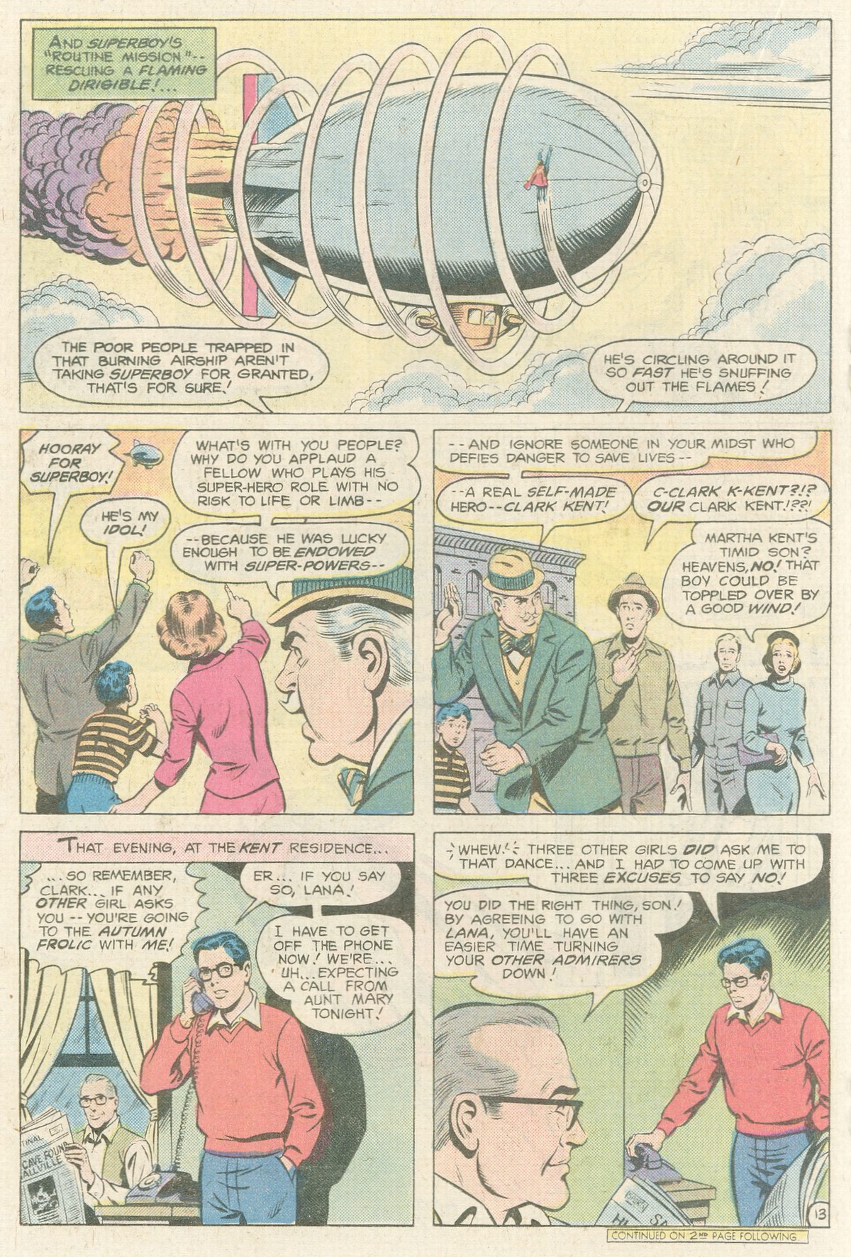 Read online The New Adventures of Superboy comic -  Issue #12 - 14