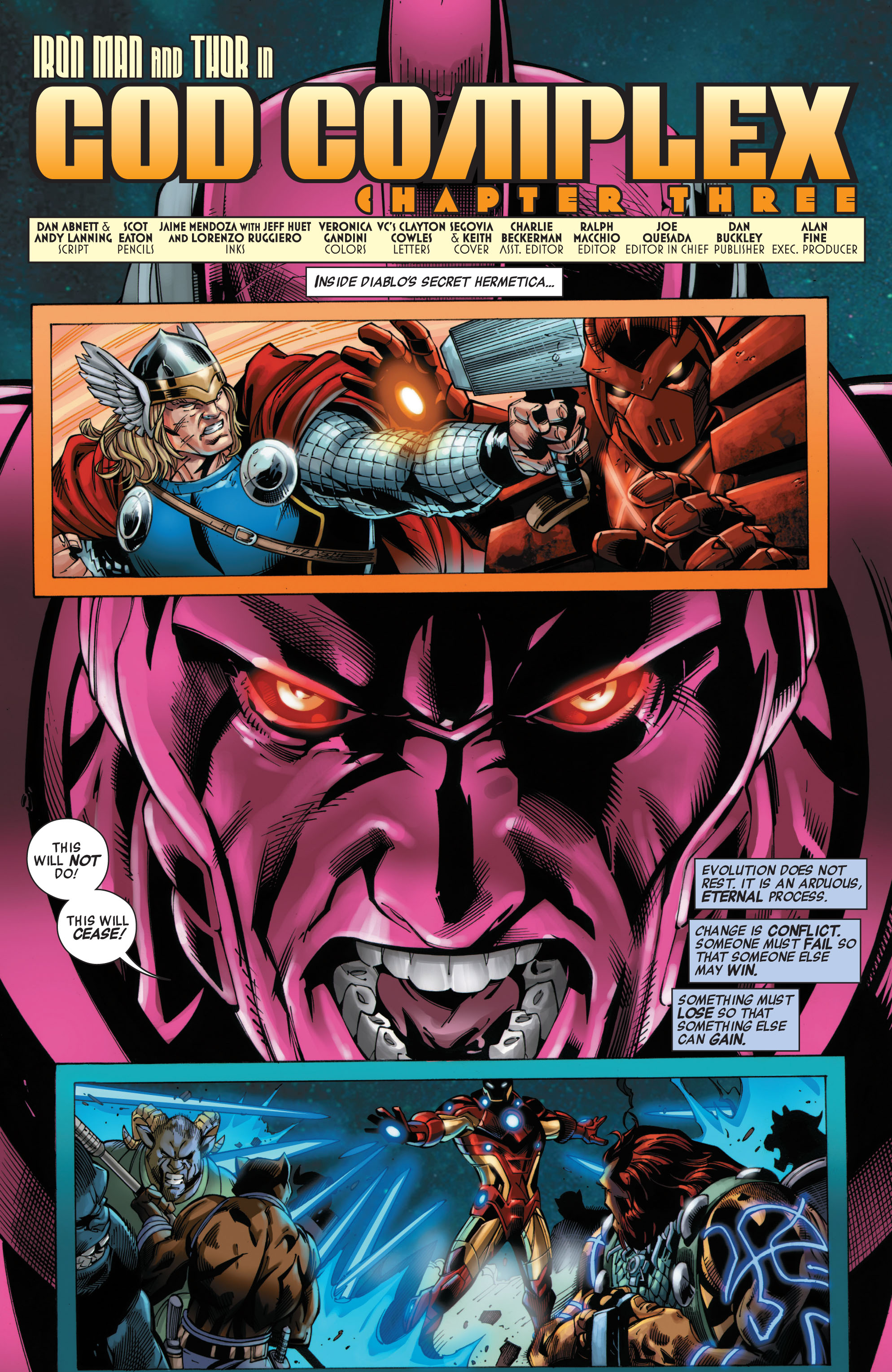 Read online Iron Man/Thor comic -  Issue #3 - 2