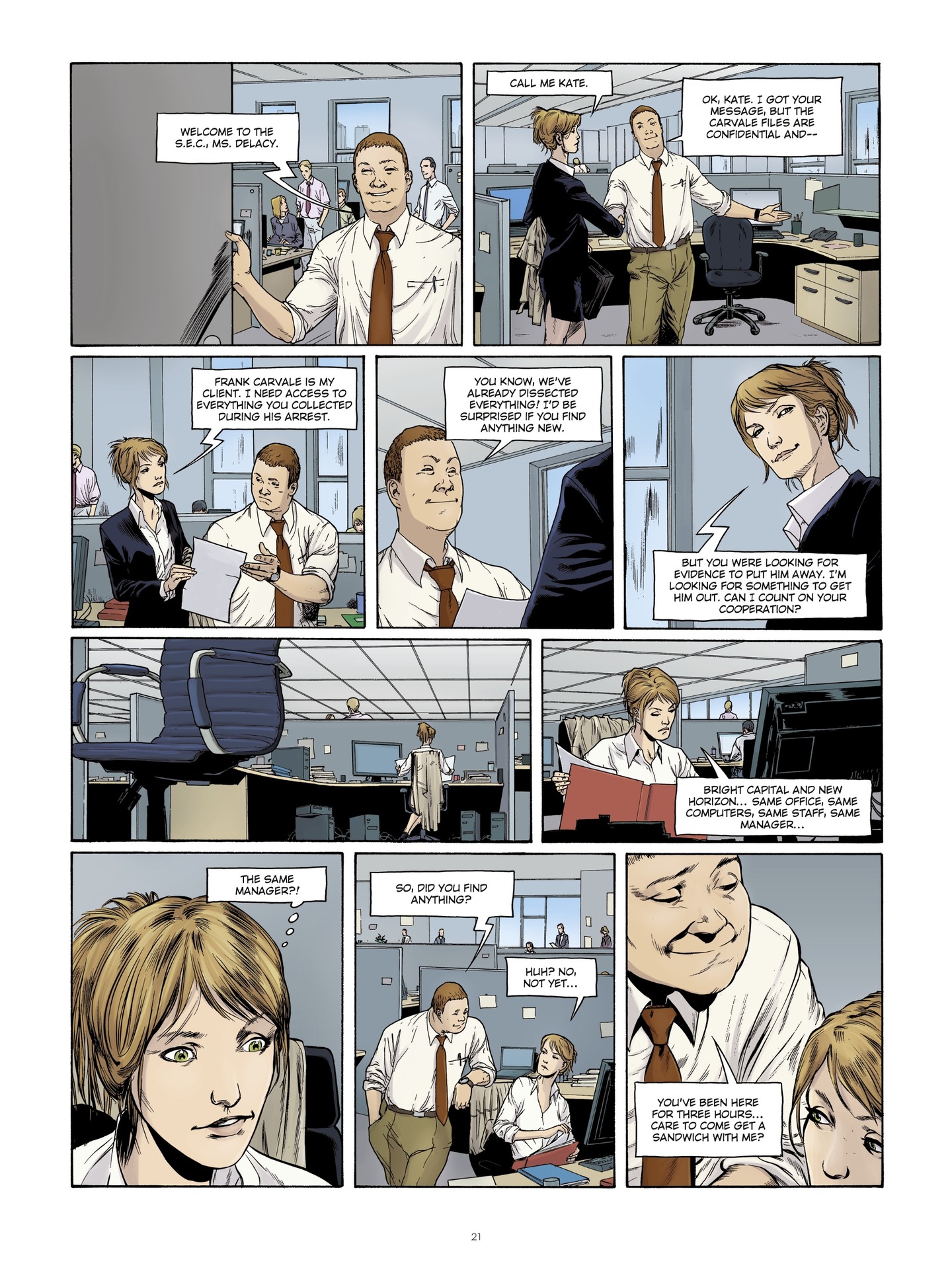 Read online Hedge Fund comic -  Issue #3 - 22