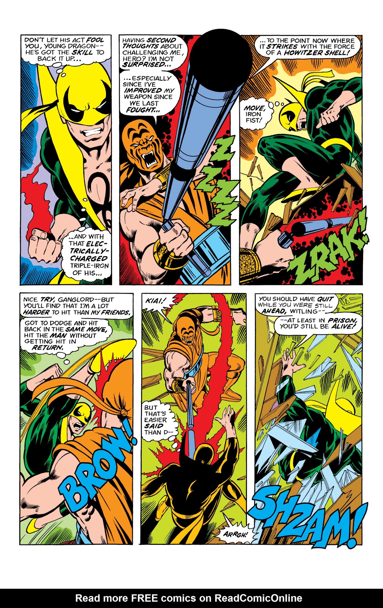 Read online Marvel Masterworks: Iron Fist comic -  Issue # TPB 2 (Part 2) - 45
