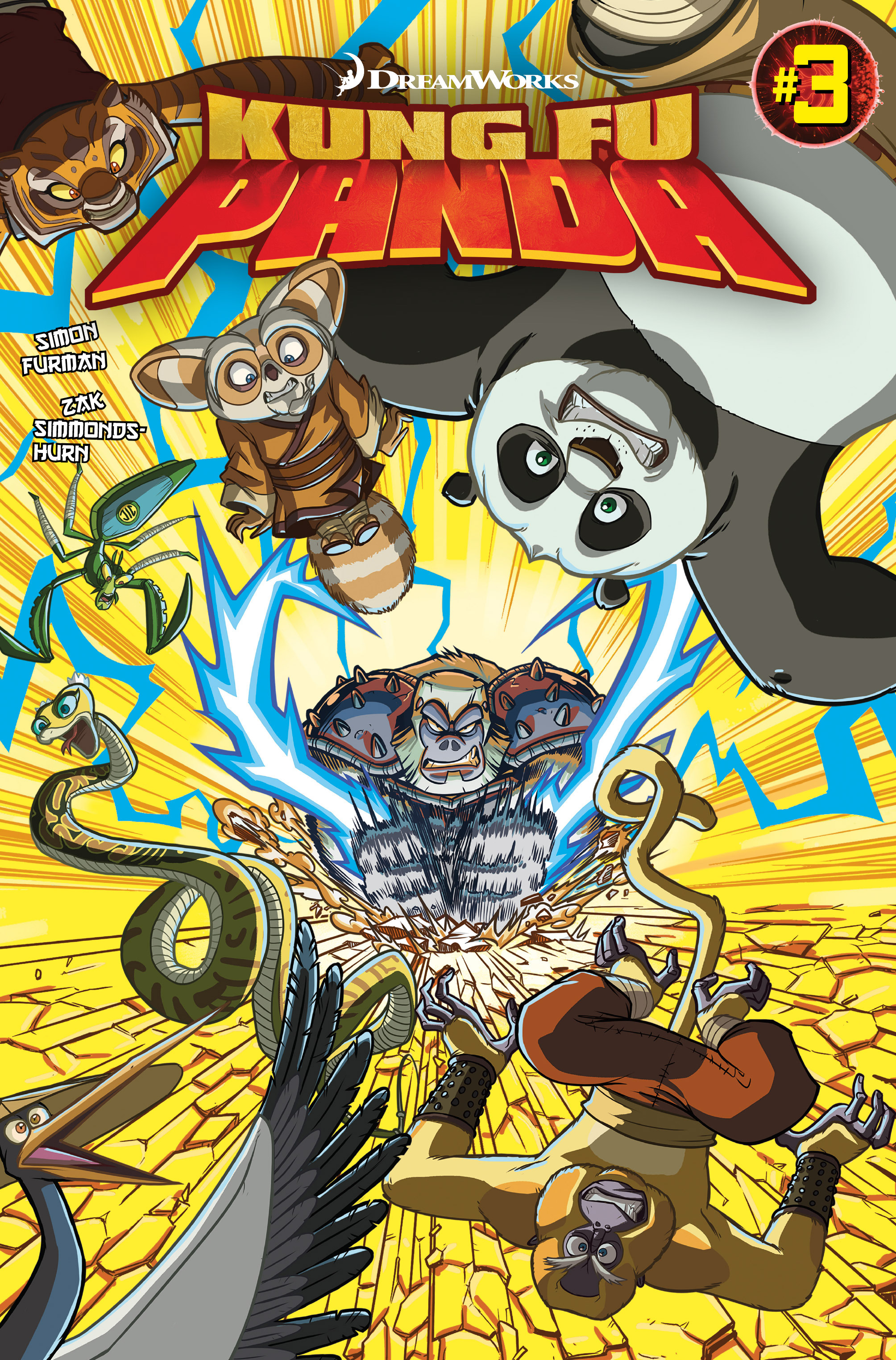 Read online DreamWorks Kung Fu Panda comic -  Issue #3 - 1