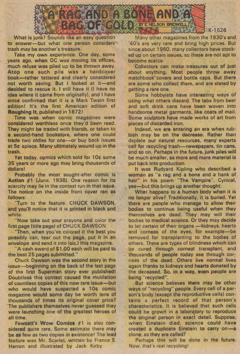 Read online Ragman (1976) comic -  Issue #1 - 18