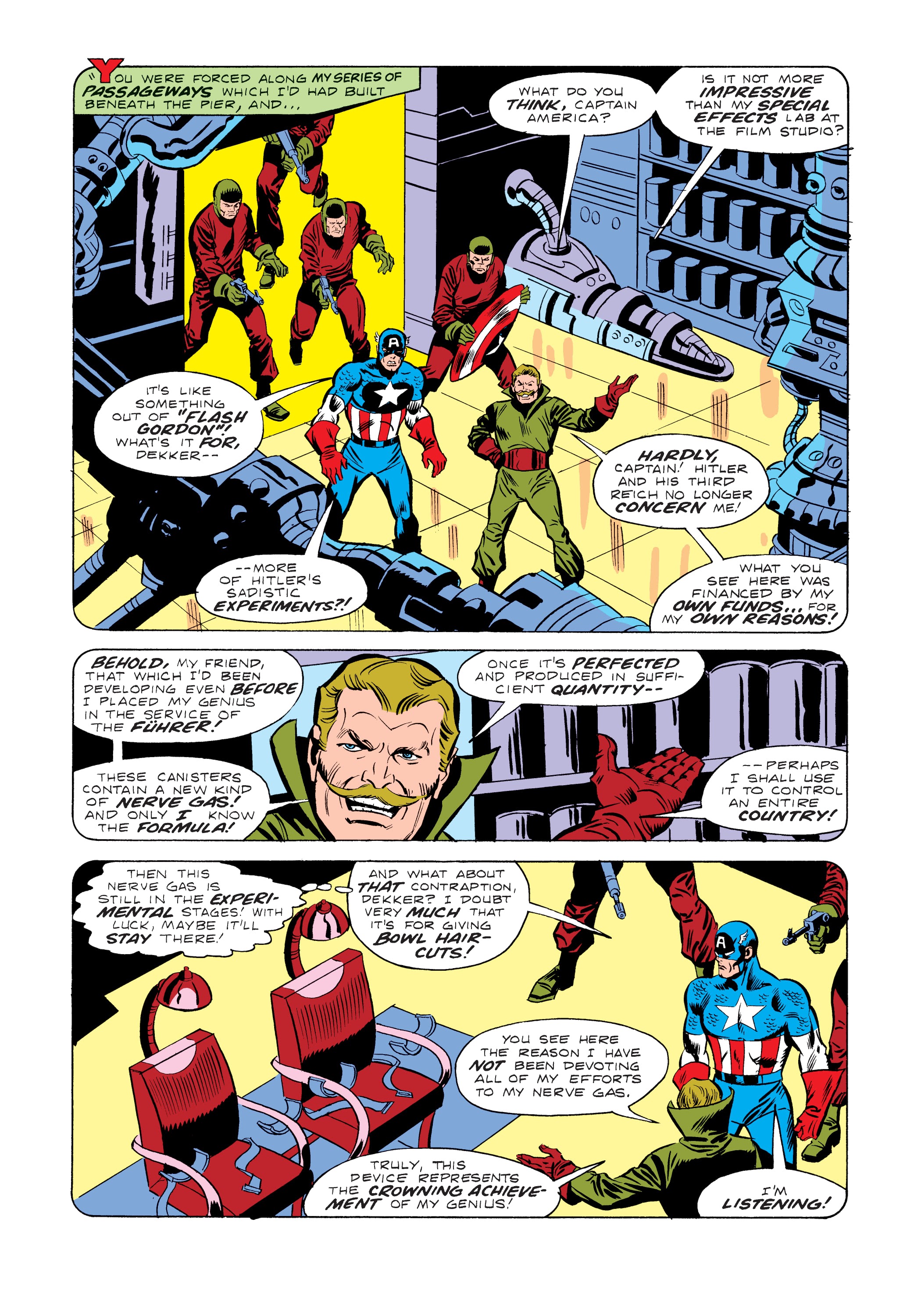Read online Marvel Masterworks: Captain America comic -  Issue # TPB 12 (Part 1) - 87