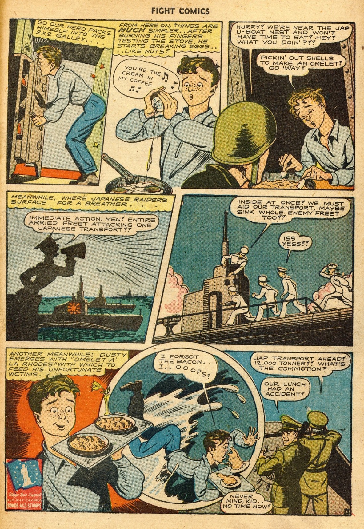 Read online Fight Comics comic -  Issue #30 - 47