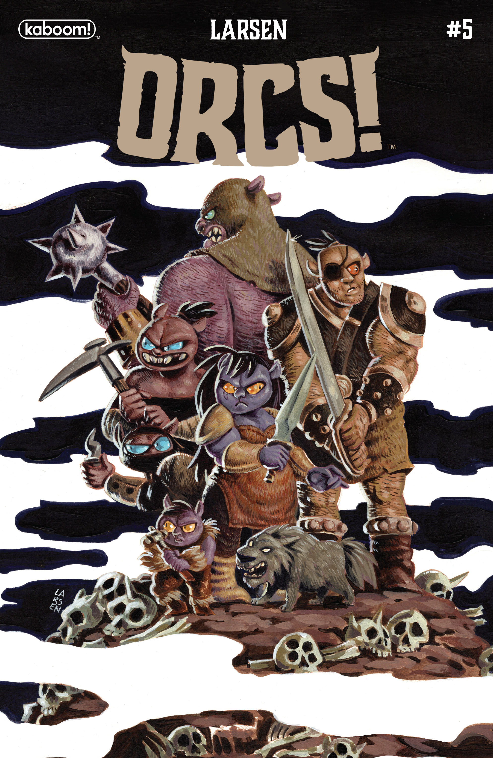 Read online ORCS! comic -  Issue #5 - 1