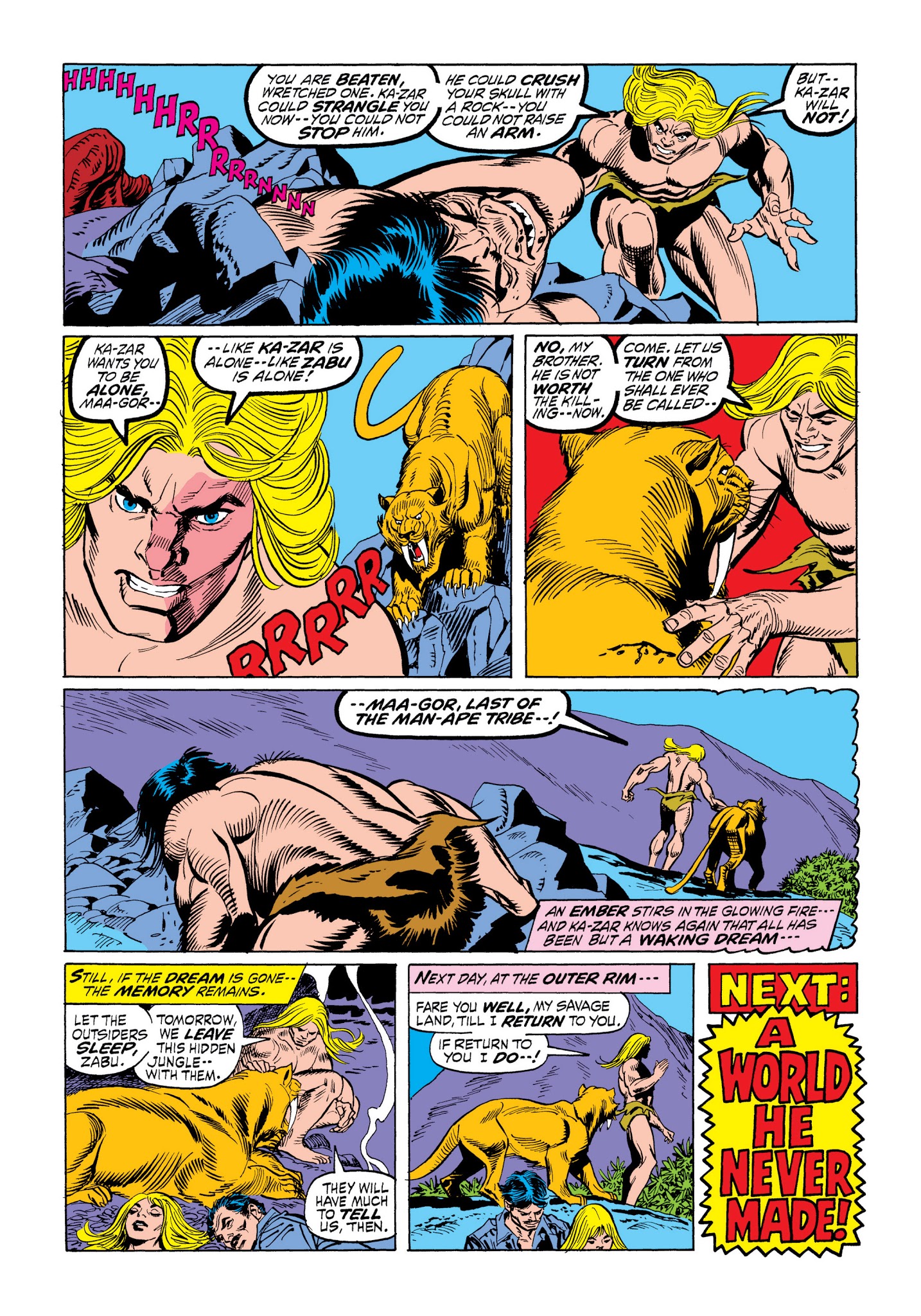 Read online Marvel Masterworks: Ka-Zar comic -  Issue # TPB 1 (Part 2) - 89