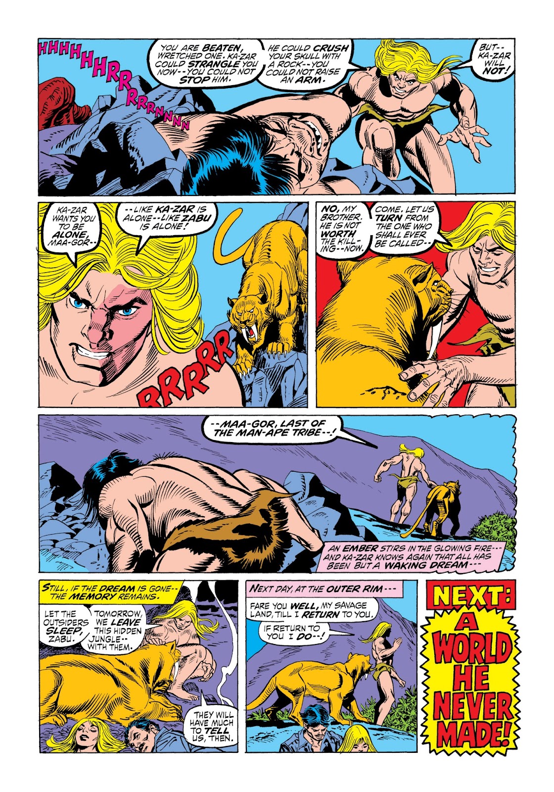 Marvel Masterworks: Ka-Zar issue TPB 1 - Page 188