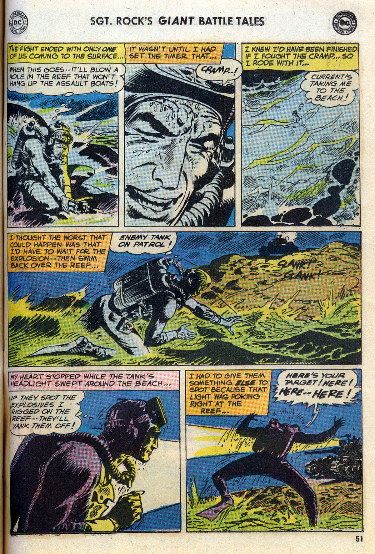 Read online Our Army at War (1952) comic -  Issue #164 - 52