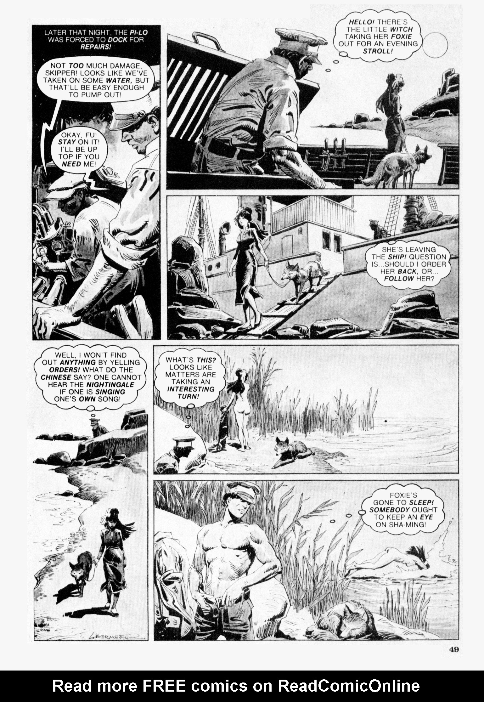 Read online Vampirella (1969) comic -  Issue #101 - 49