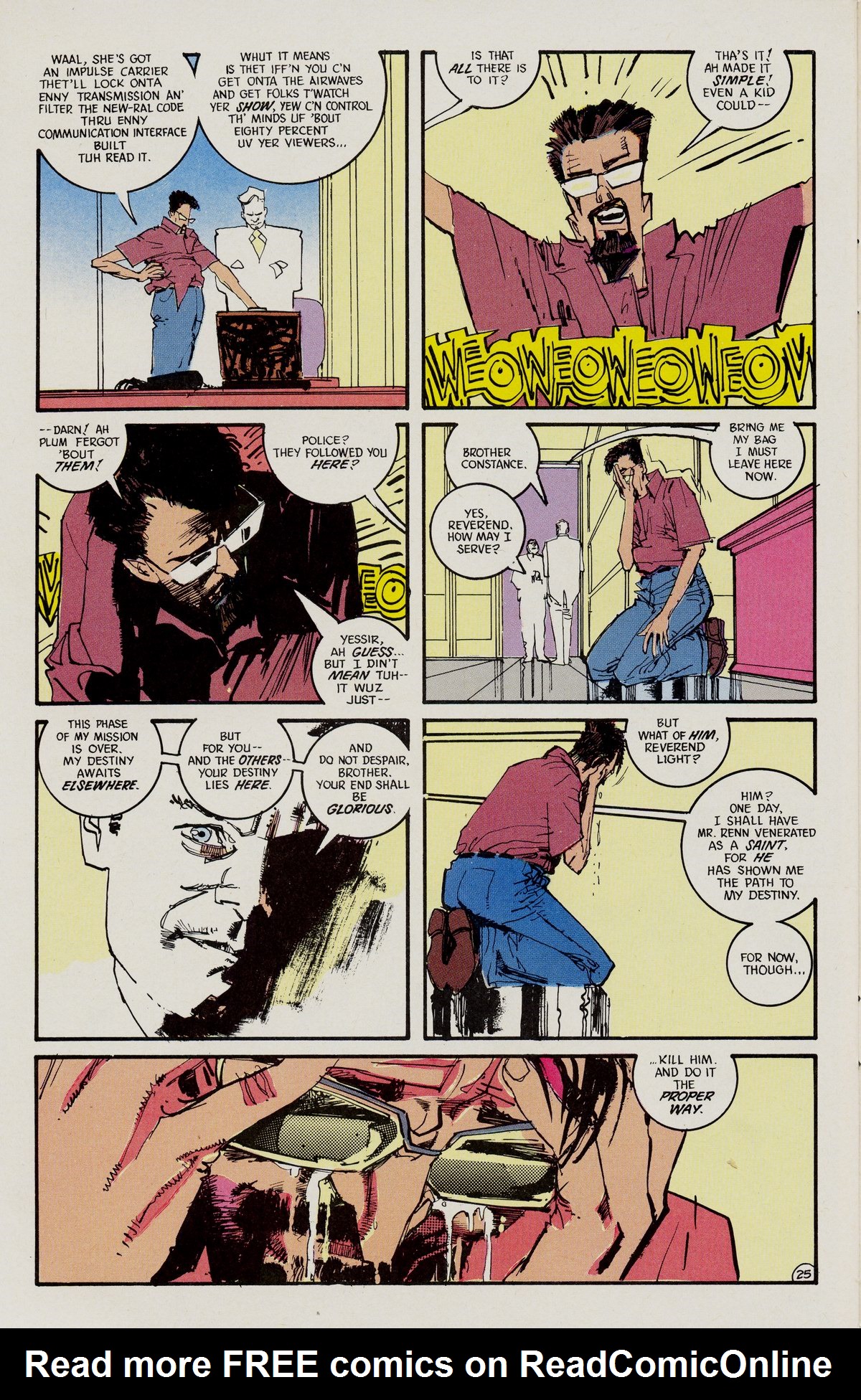Read online The Shadow (1987) comic -  Issue #5 - 28