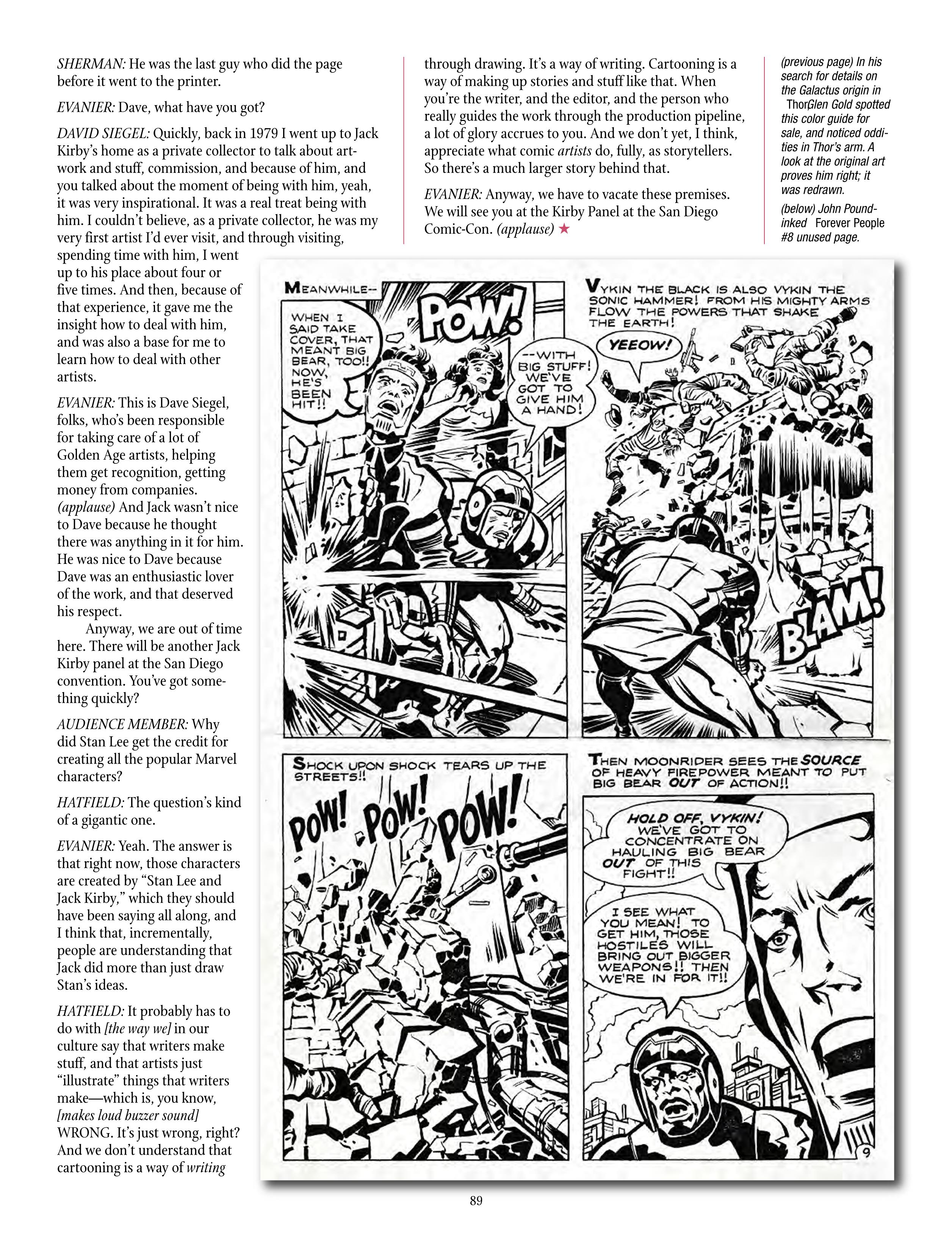 Read online The Jack Kirby Collector comic -  Issue #70 - 91