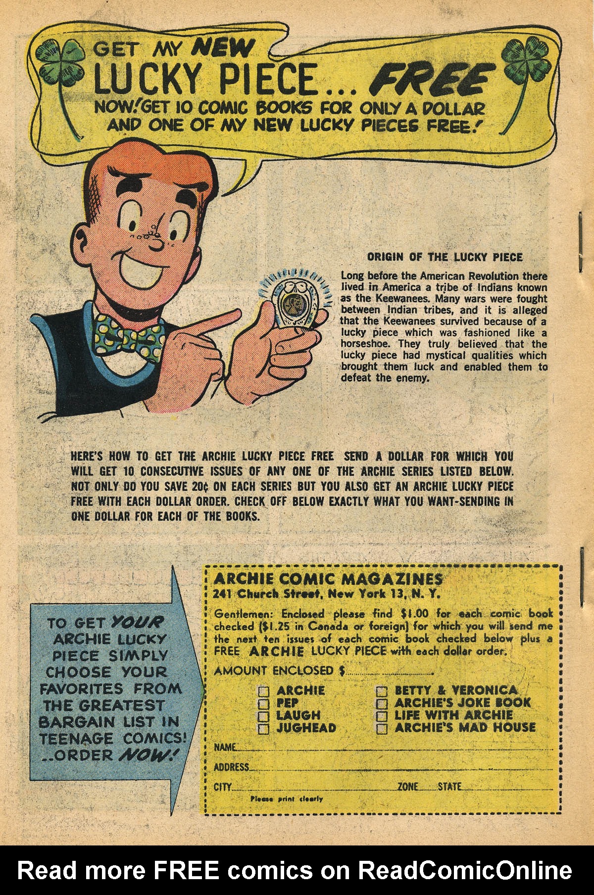 Read online The Adventures of Little Archie comic -  Issue #31 - 66