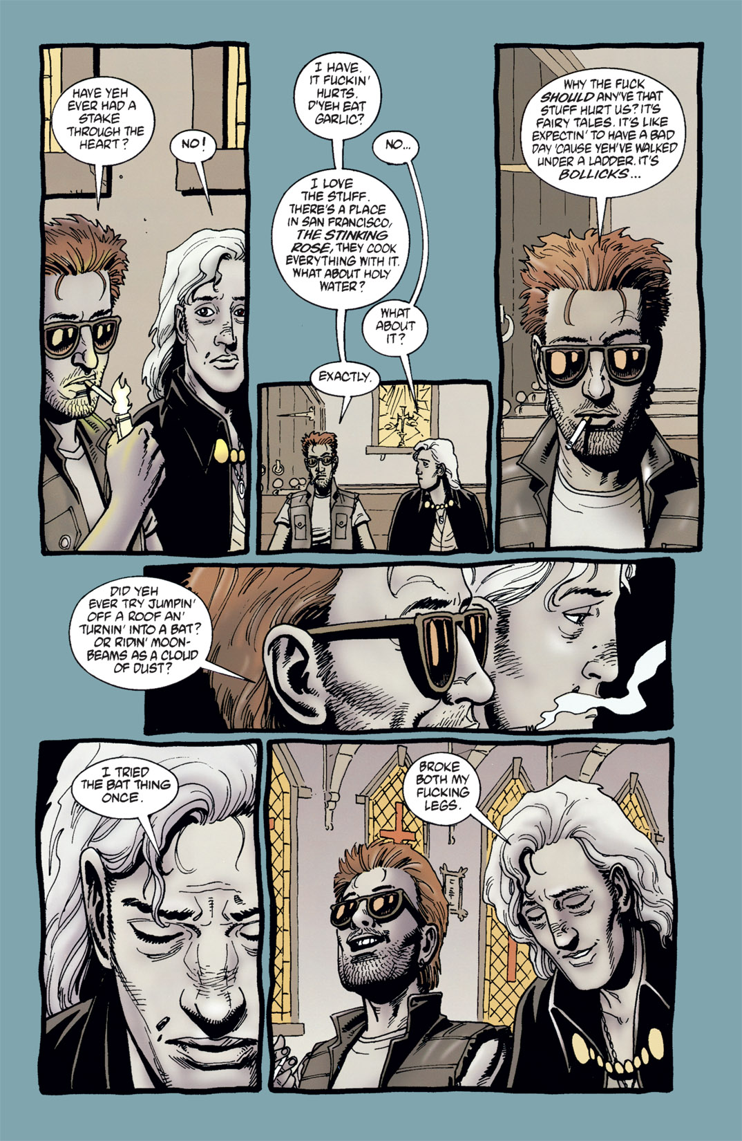 Read online Preacher comic -  Issue # _TPB 8 - 35