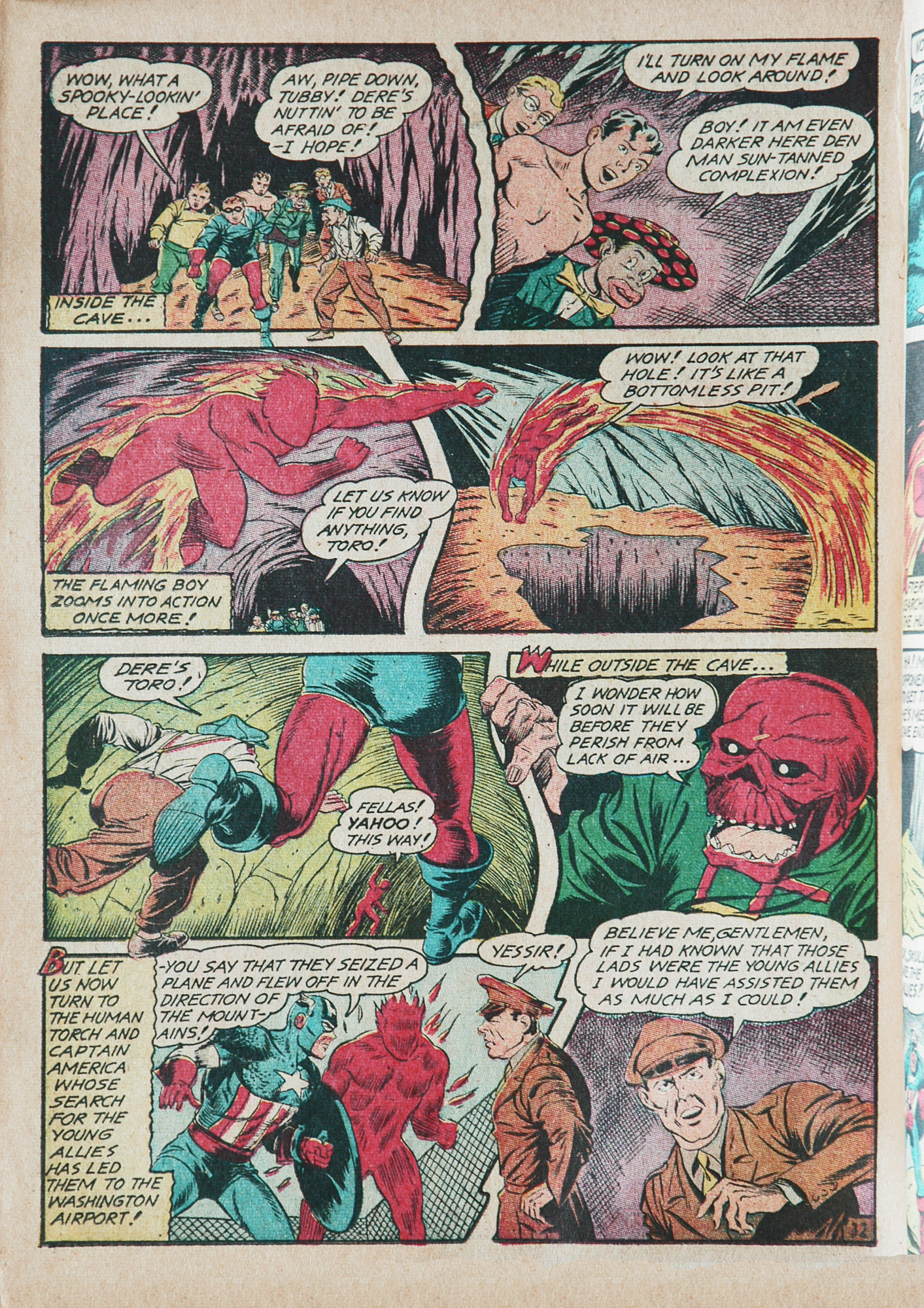 Read online Young Allies Comics comic -  Issue #4 - 34