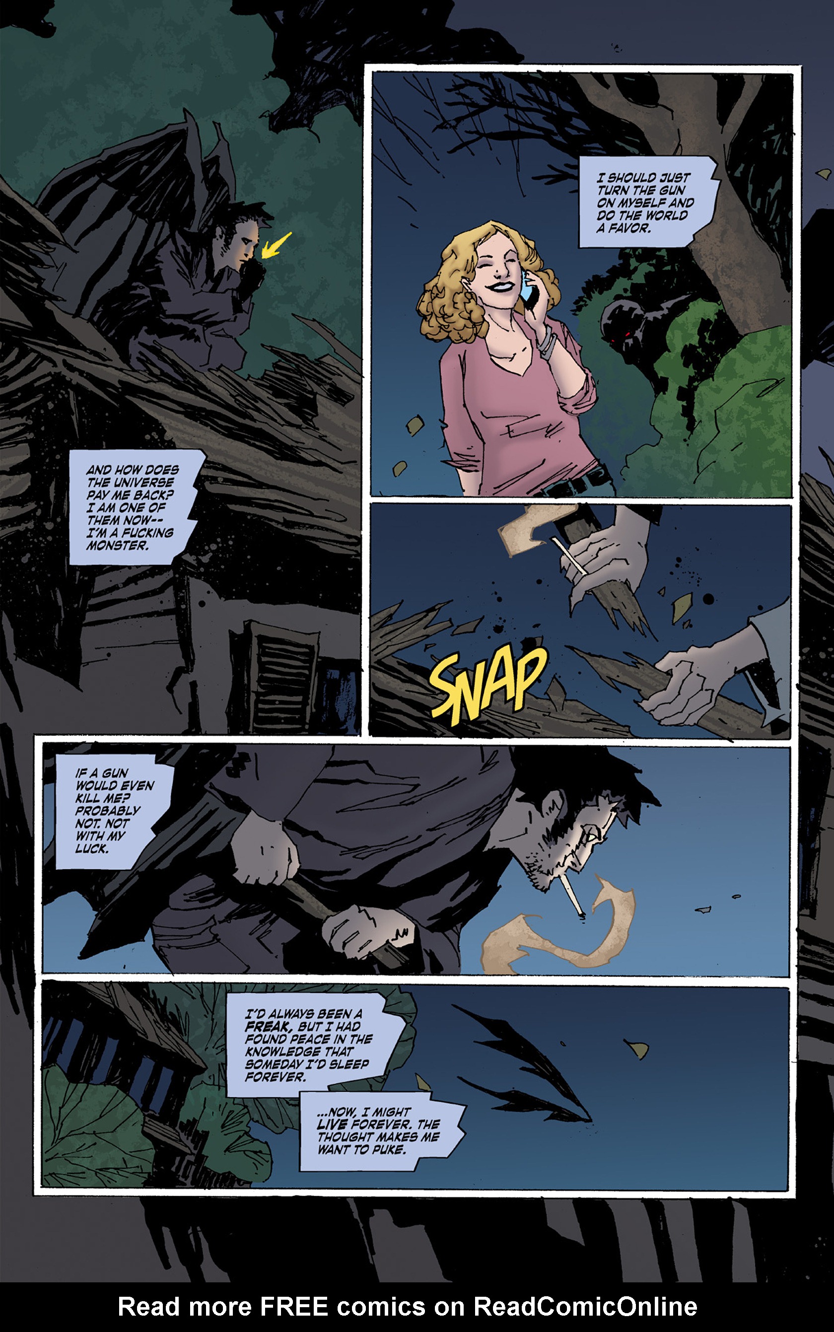 Read online Criminal Macabre: The Third Child comic -  Issue #1 - 9