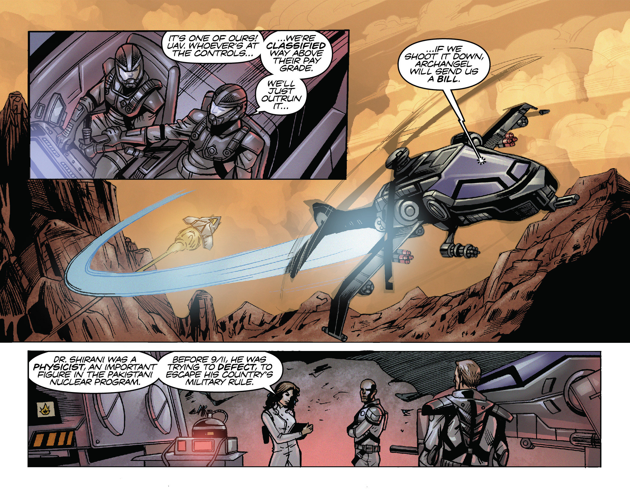 Read online Airwolf Airstrikes comic -  Issue #1 - 9