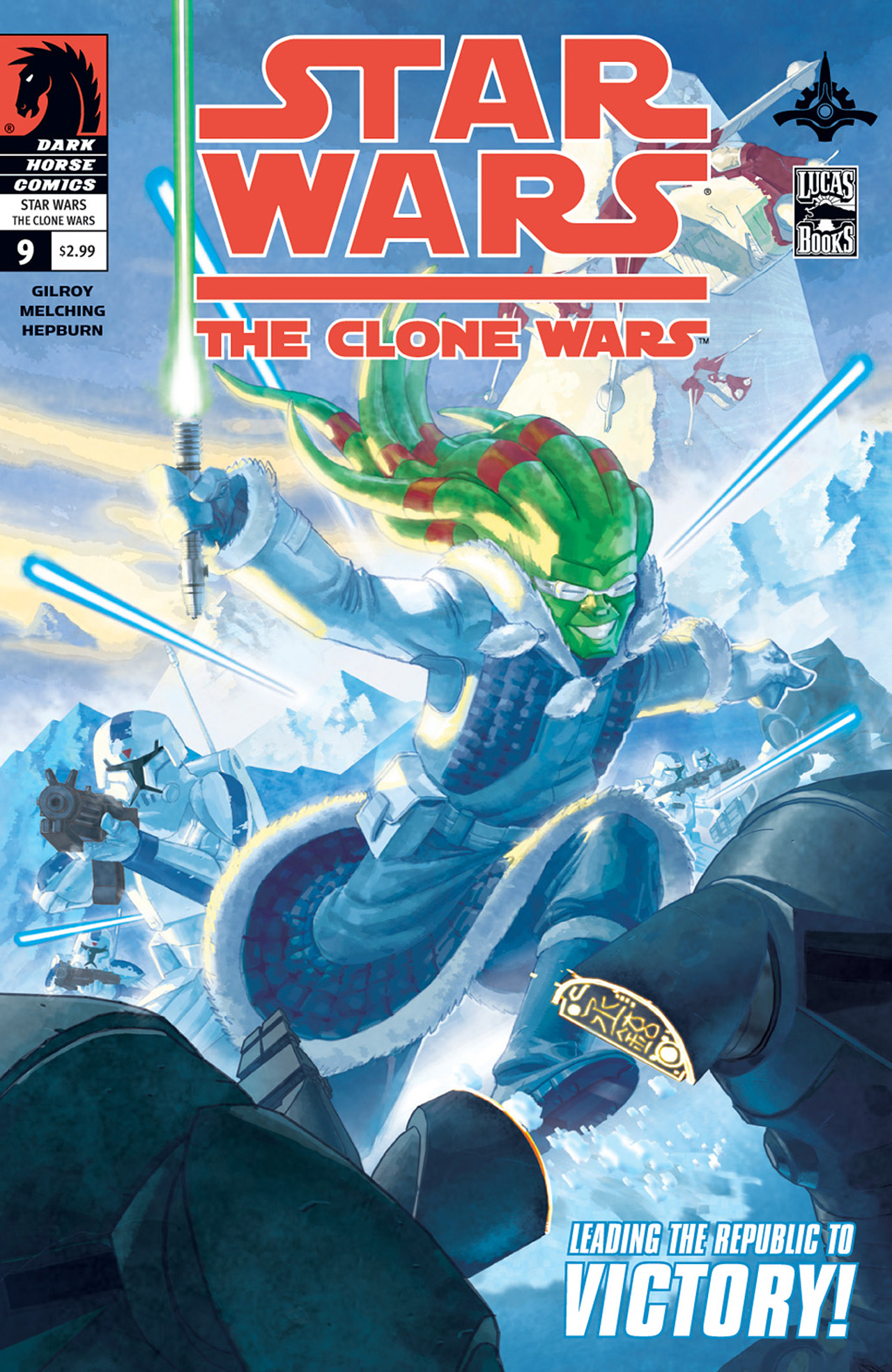 Read online Star Wars: The Clone Wars comic -  Issue #9 - 1
