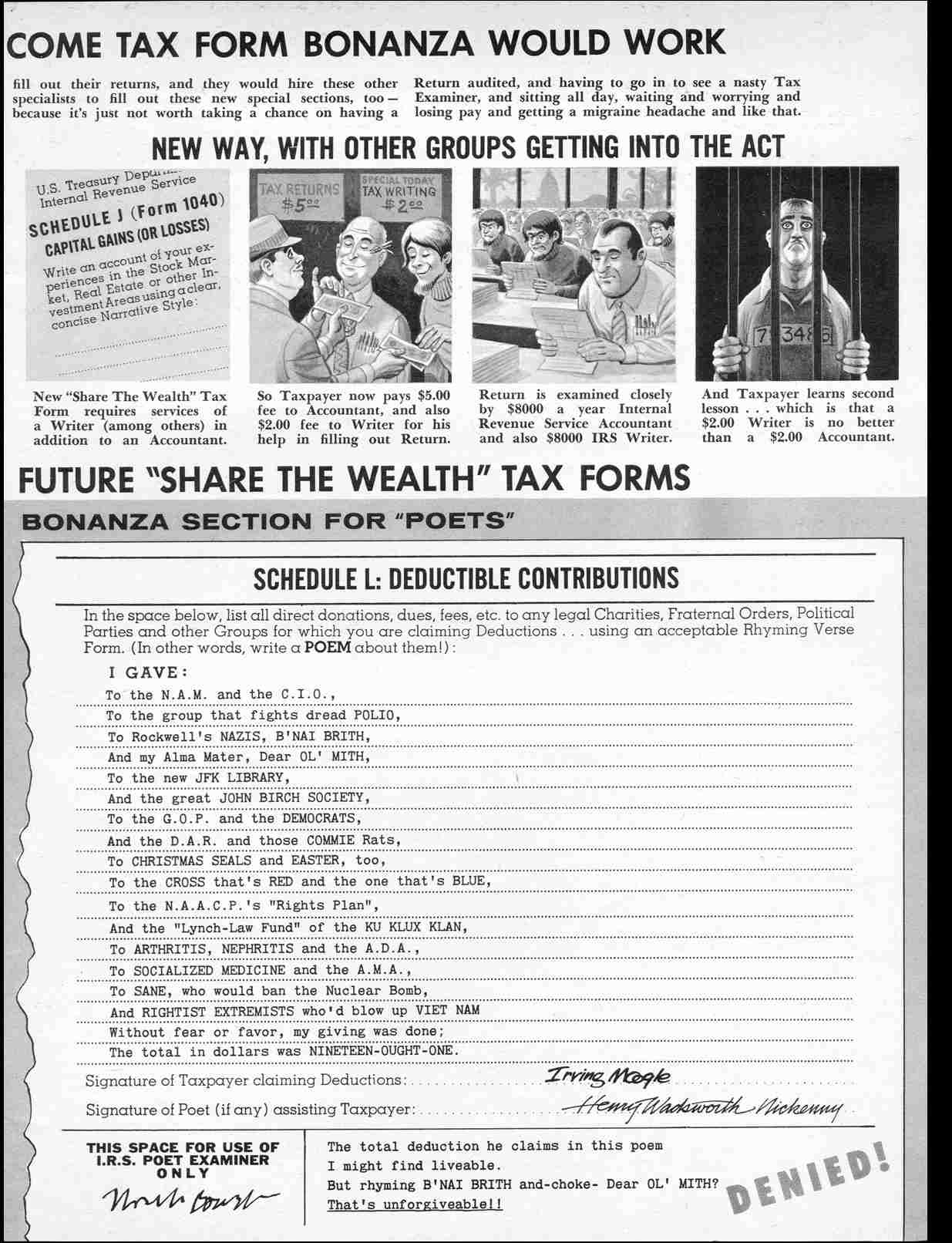 Read online MAD comic -  Issue #103 - 19