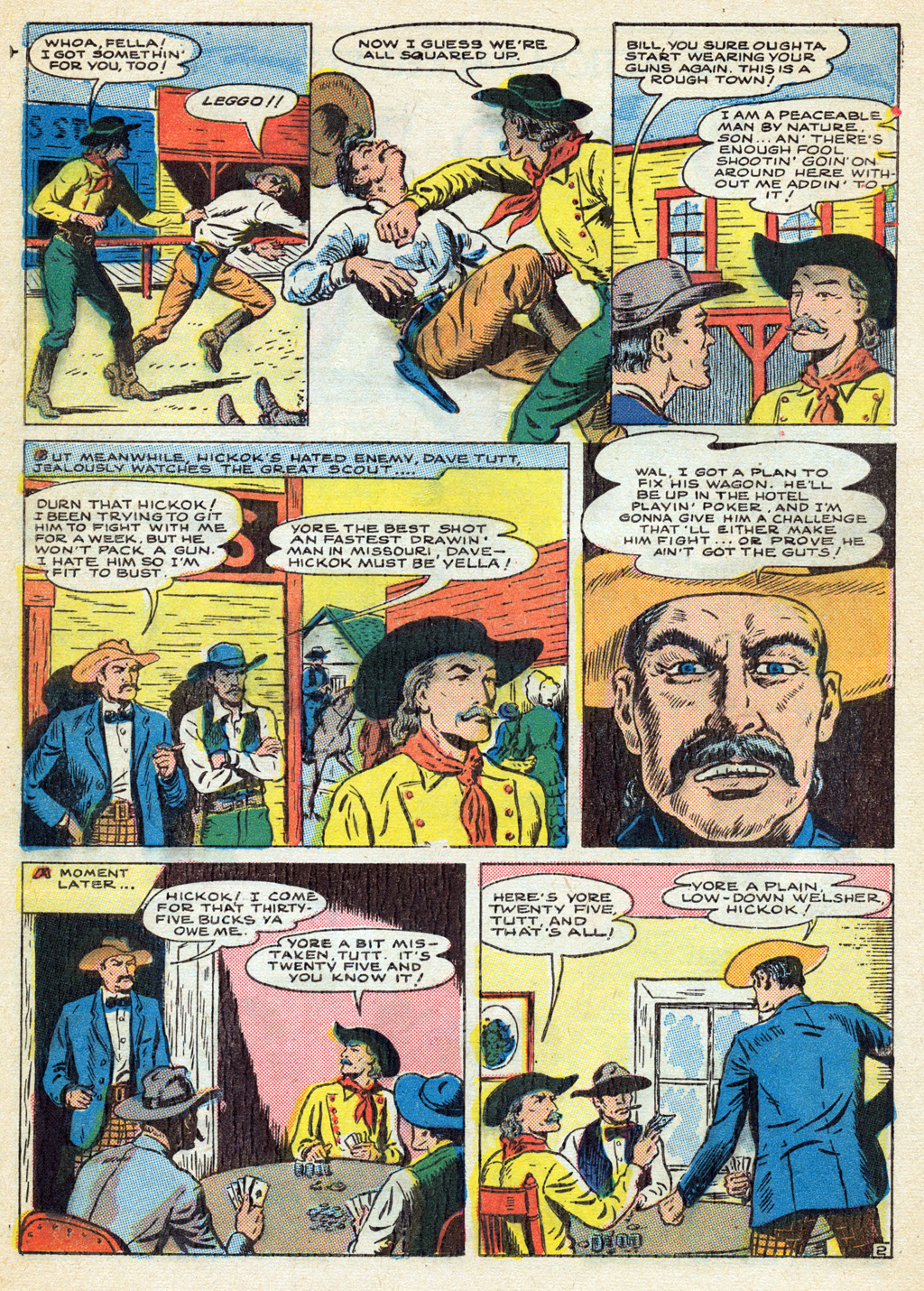 Read online Cowboy Western Comics (1948) comic -  Issue #19 - 32