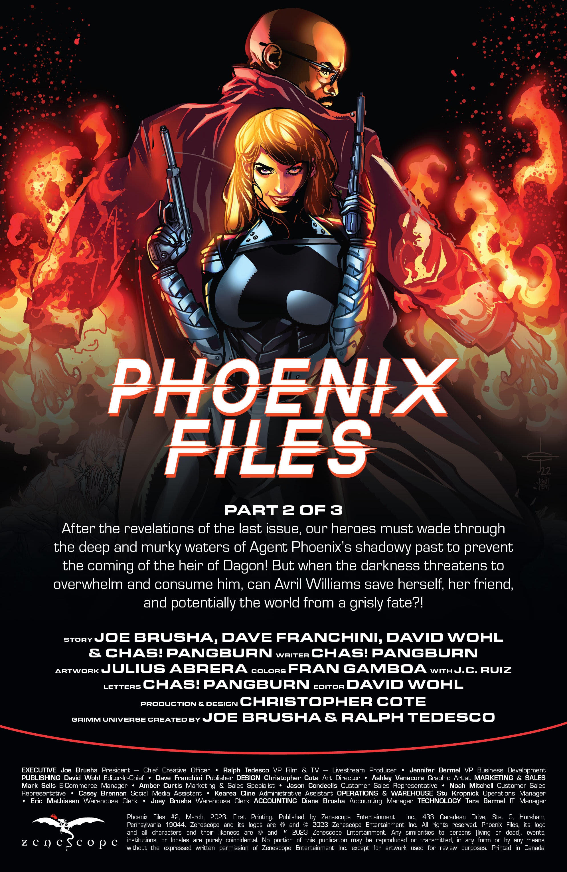 Read online Phoenix Files comic -  Issue #2 - 2