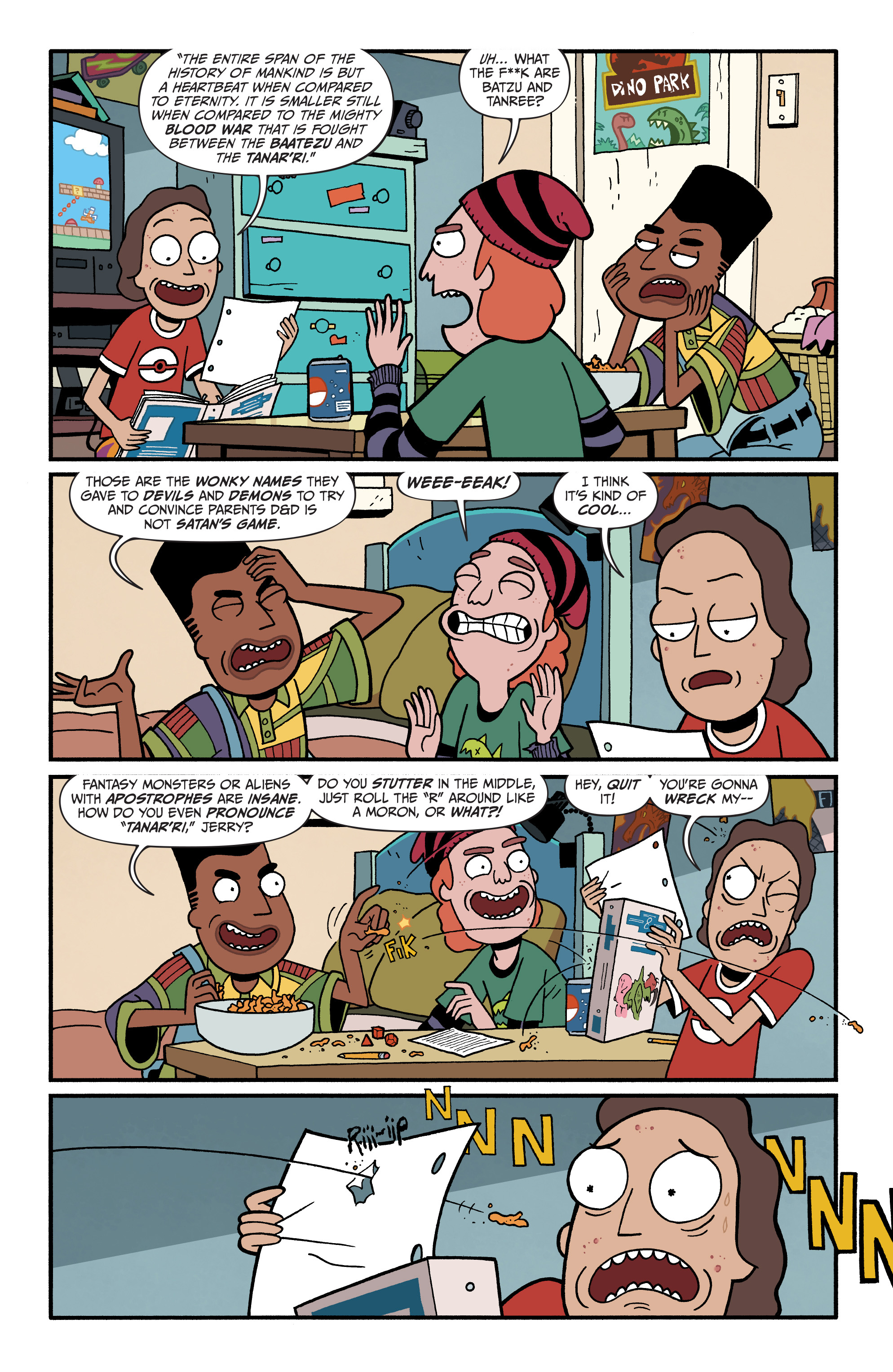 Read online Rick and Morty vs. Dungeons & Dragons II: Painscape comic -  Issue #3 - 4