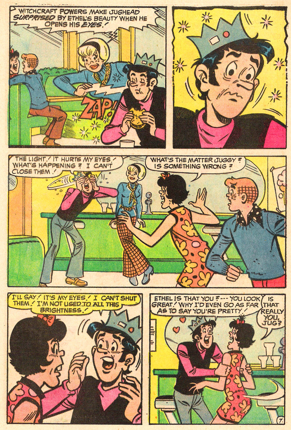 Read online Sabrina The Teenage Witch (1971) comic -  Issue #7 - 17