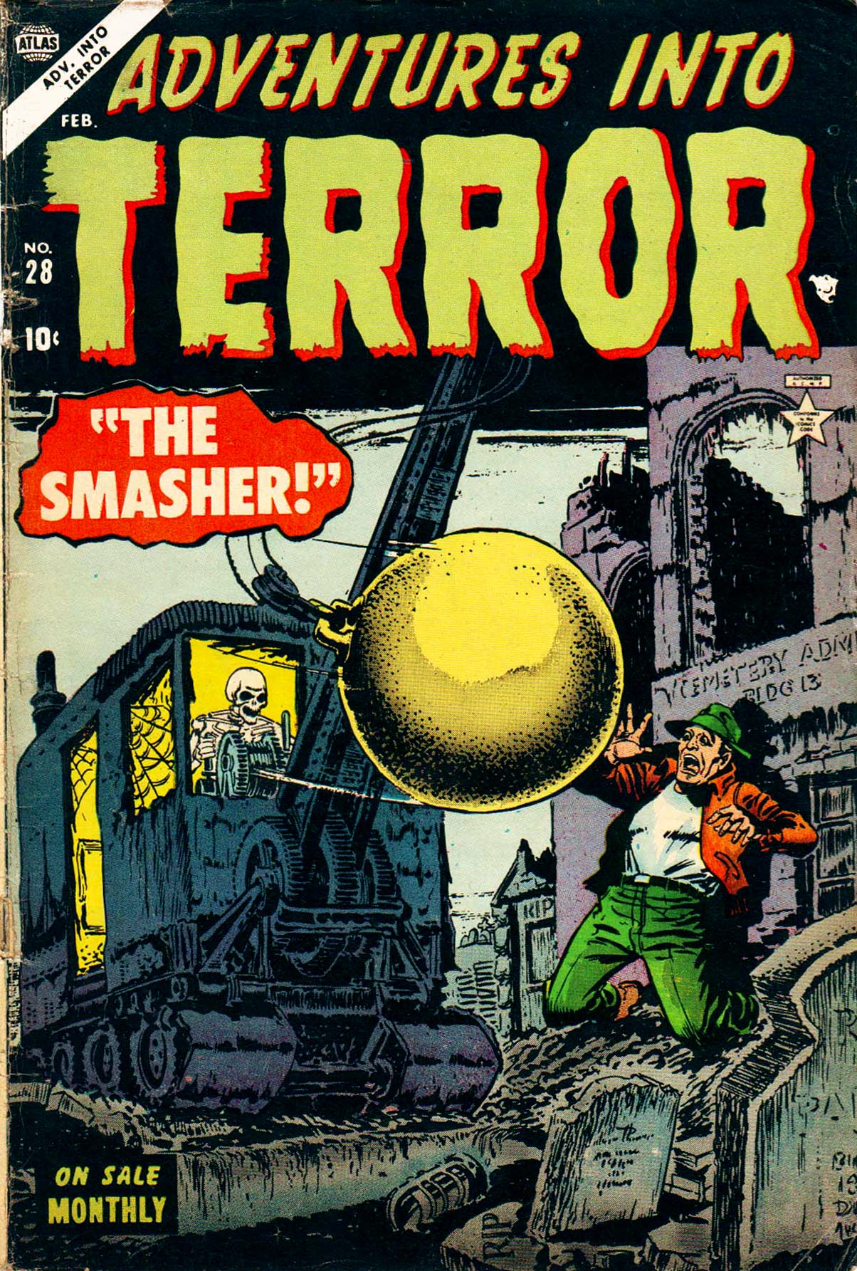 Read online Adventures into Terror comic -  Issue #28 - 1