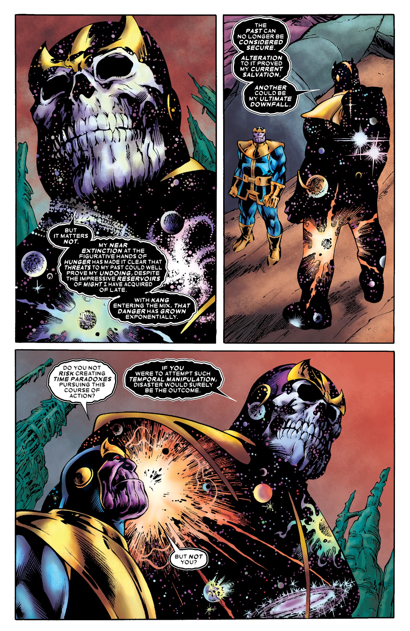 Read online Thanos: The Infinity Siblings comic -  Issue # TPB - 88