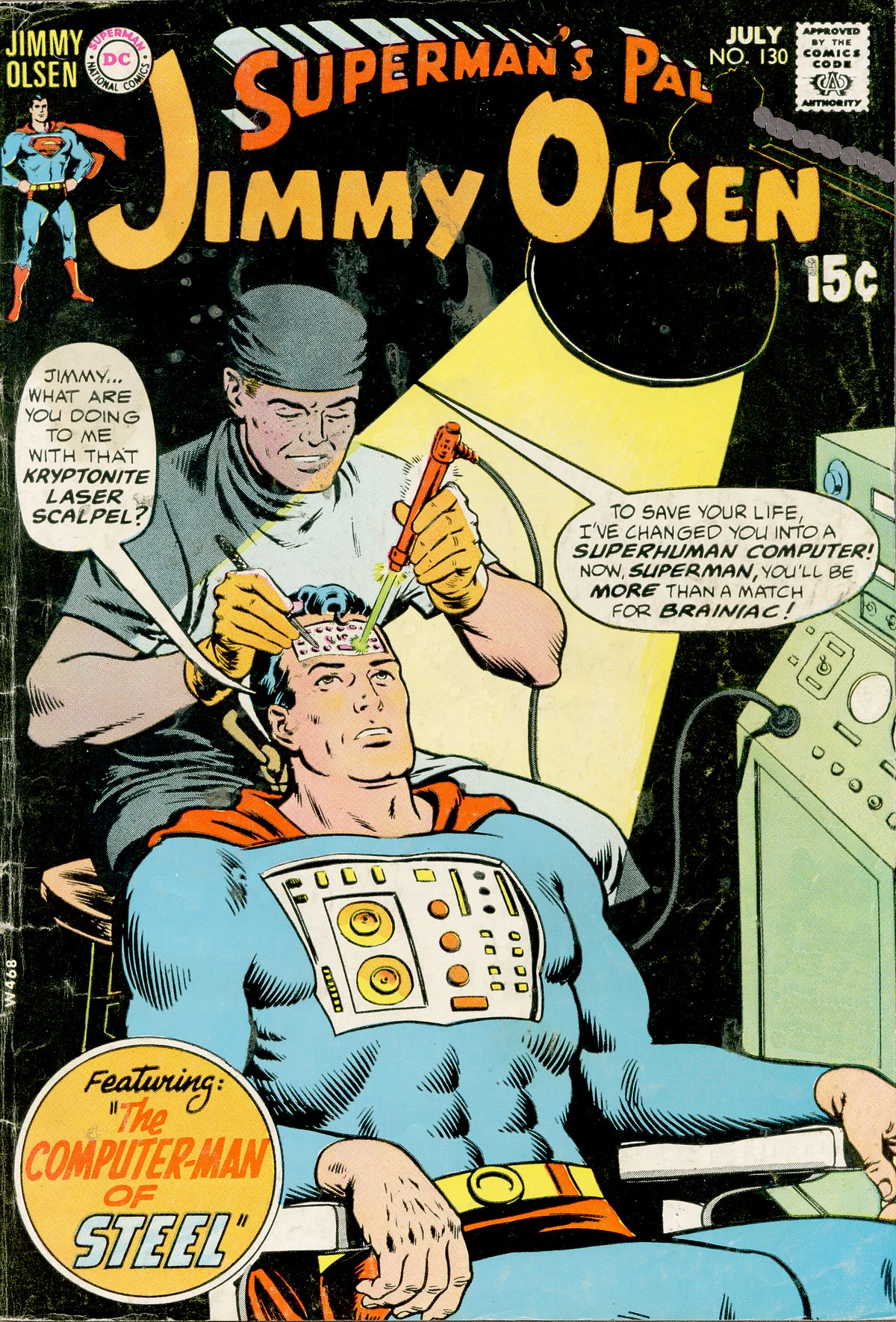 Read online Superman's Pal Jimmy Olsen comic -  Issue #130 - 1