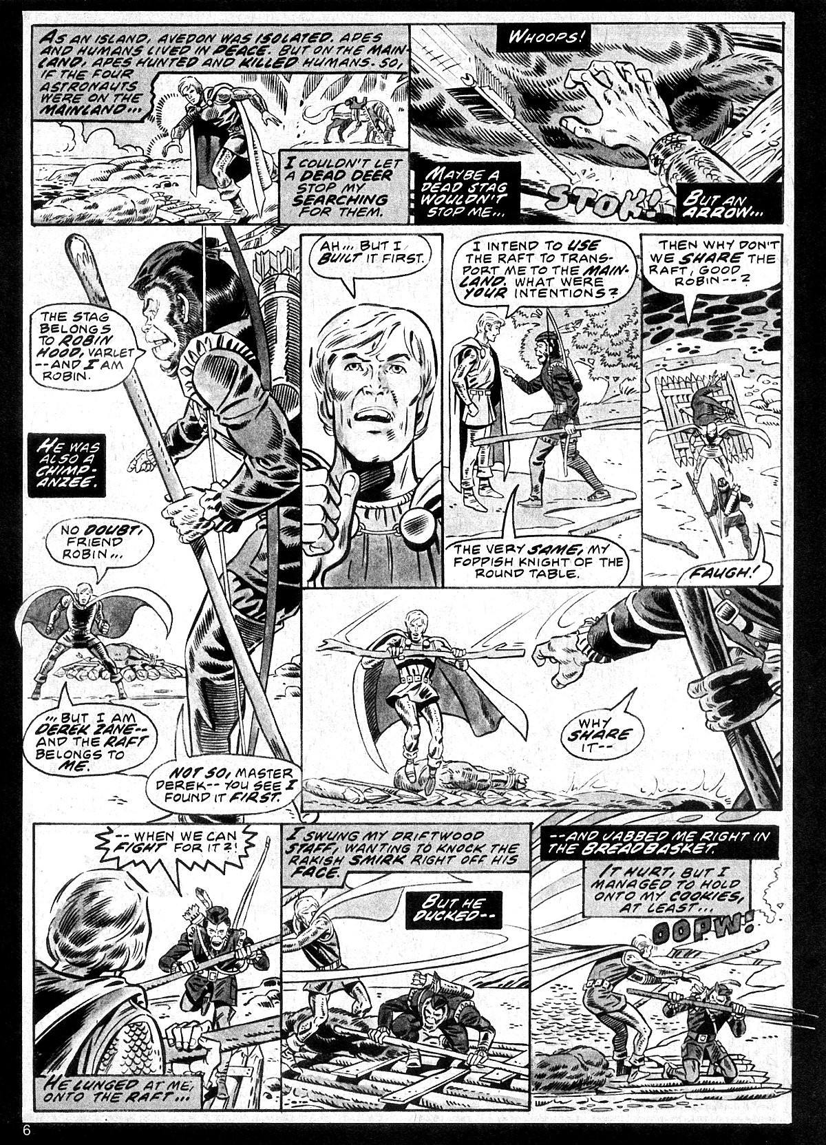 Read online Planet of the Apes comic -  Issue #21 - 6