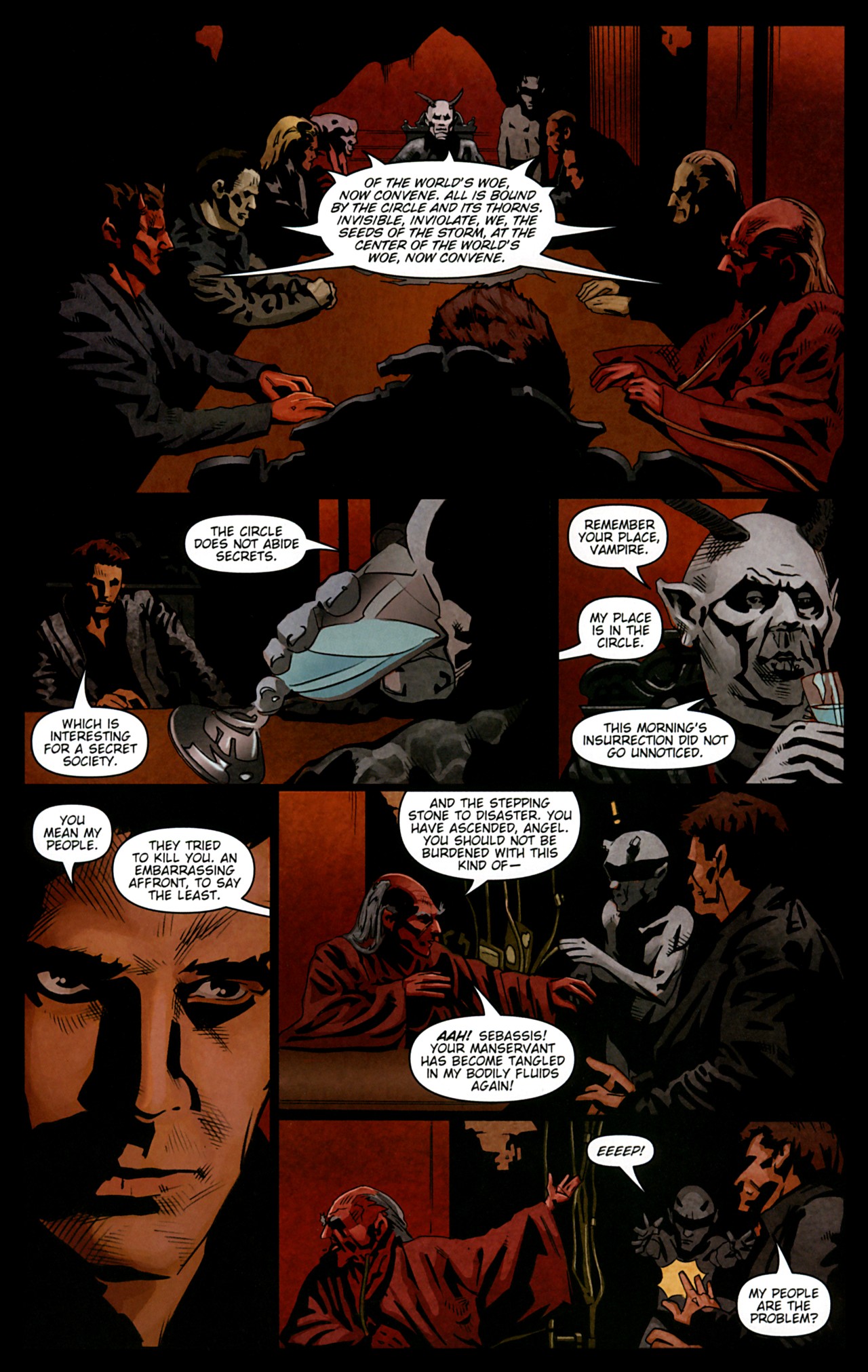 Read online Angel: Not Fade Away comic -  Issue #1 - 8