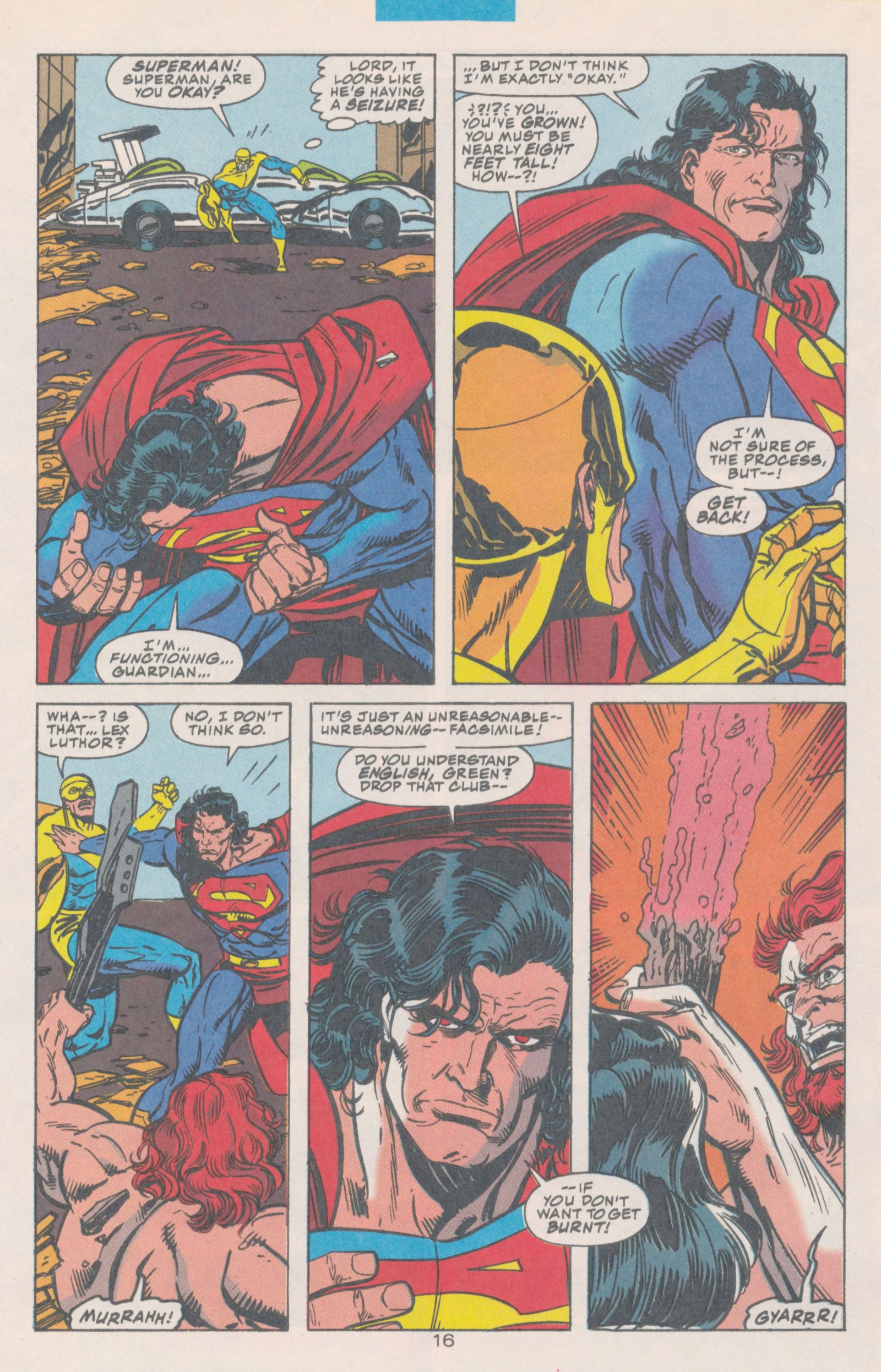 Read online Action Comics (1938) comic -  Issue #698 - 19