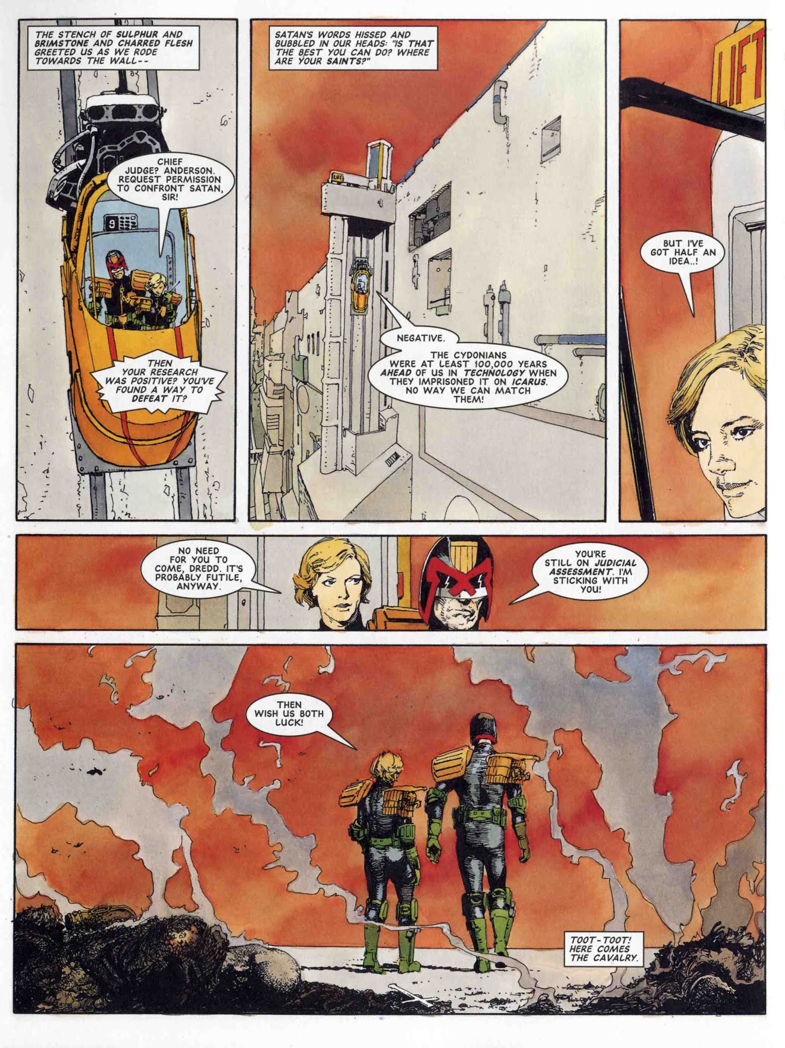 Read online Judge Anderson comic -  Issue # TPB - 62