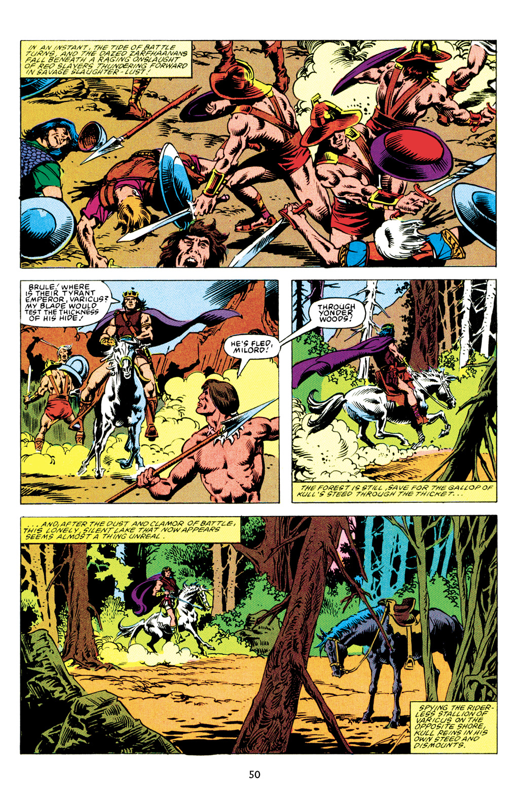 Read online The Chronicles of Kull comic -  Issue # TPB 4 (Part 1) - 50