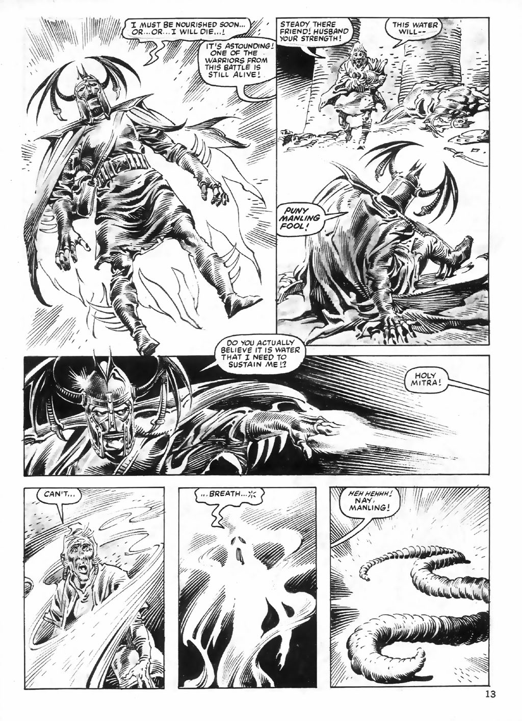 The Savage Sword Of Conan issue 96 - Page 13