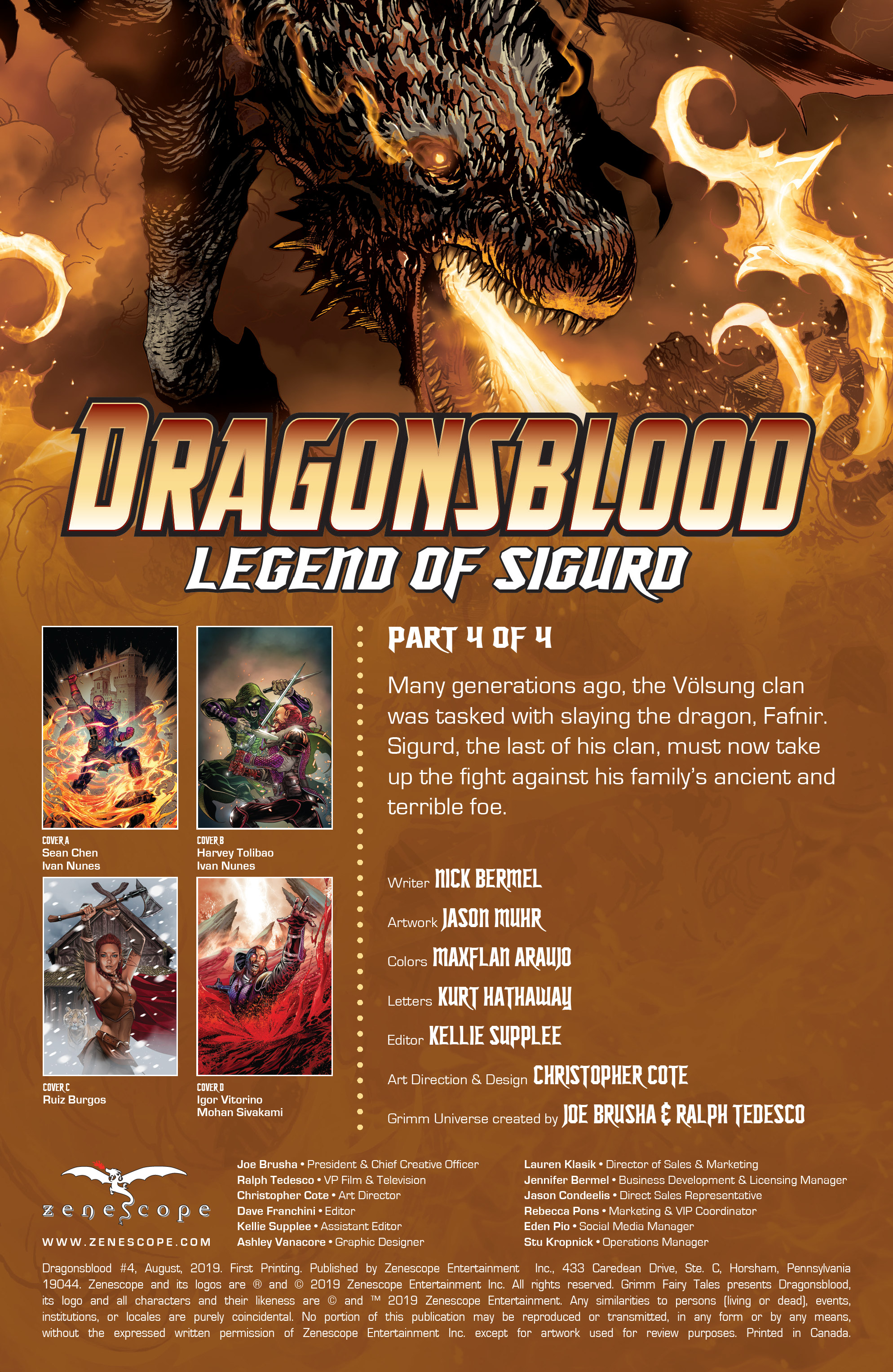 Read online Dragonsblood comic -  Issue #4 - 2